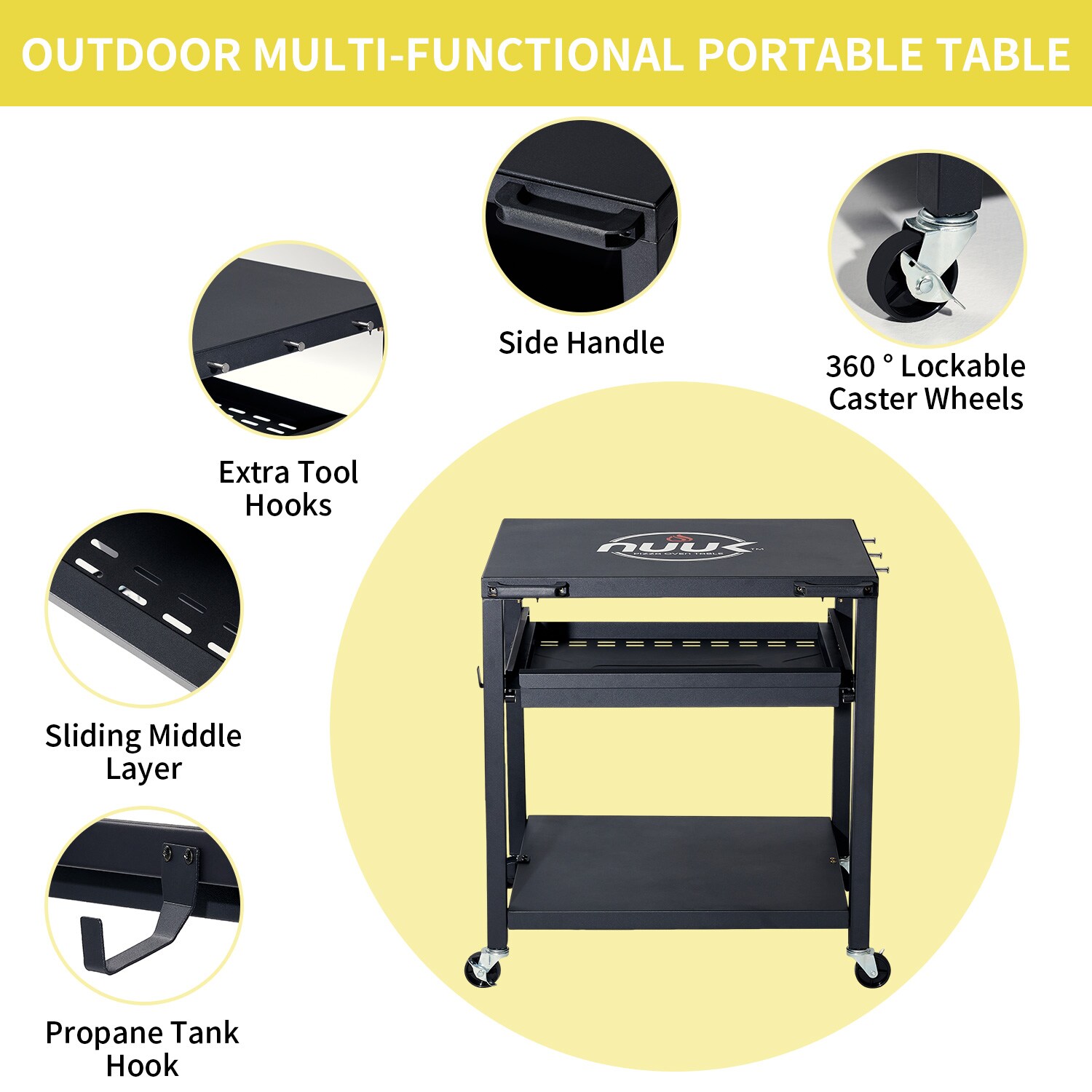 NUUK PT200 Grill-Carts-Grill-Stands - View #11