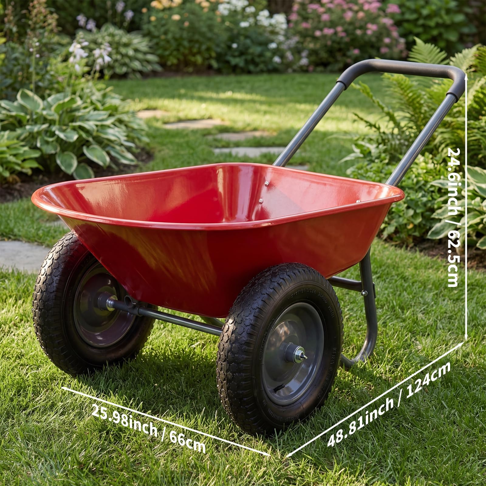 GarveeLife 5MF-E38Z5DDFLUR Yard-Carts - View #2