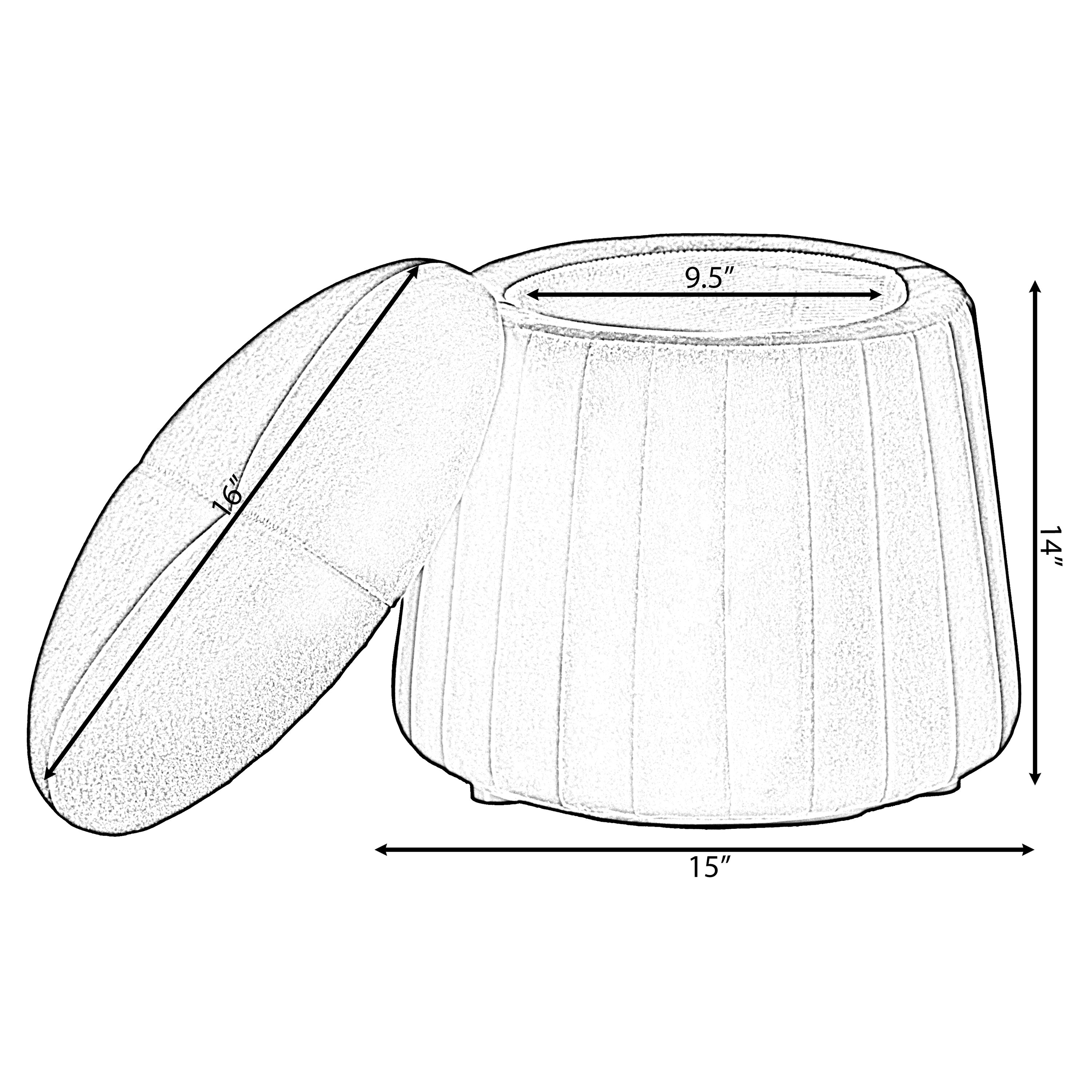 FABULAXE QI004182.MD Indoor-Ottomans - View #4