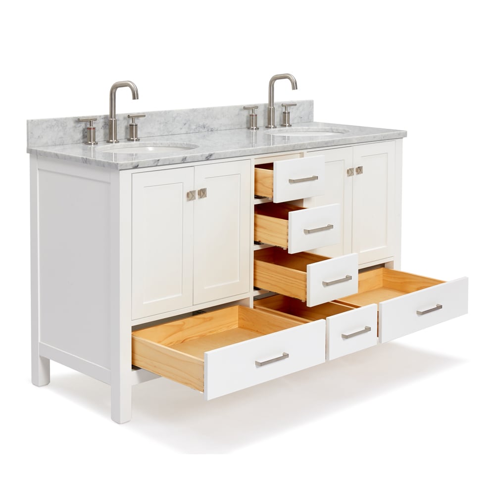 ARIEL A061DCW2OVOWHT Bath-Vanity-Combo - View #5