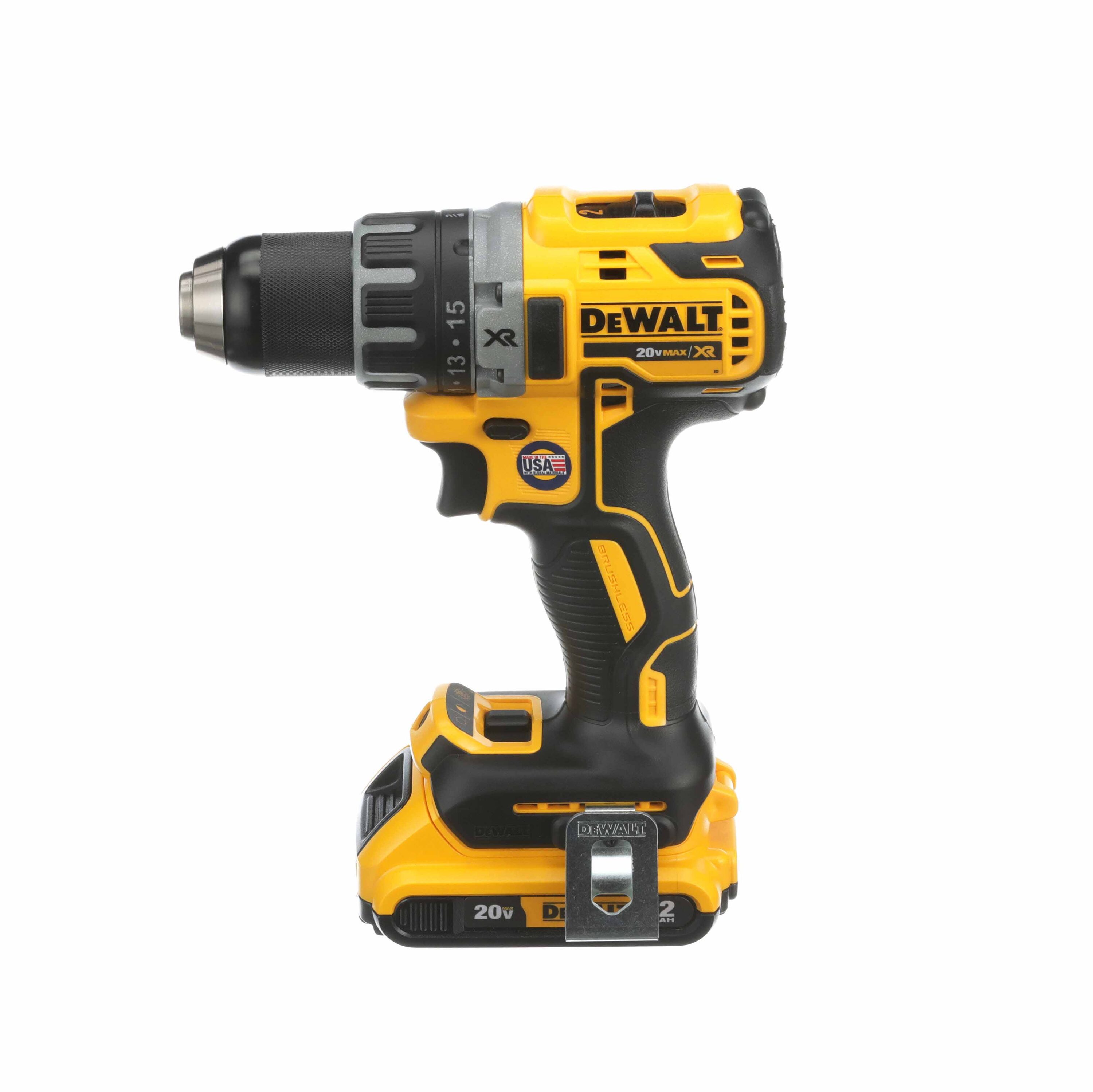 ærme Identificere Afrika DEWALT XR 20-volt 1/2-in Brushless Cordless Drill (2 Li-ion Batteries  Included and Charger Included) in the Drills department at Lowes.com
