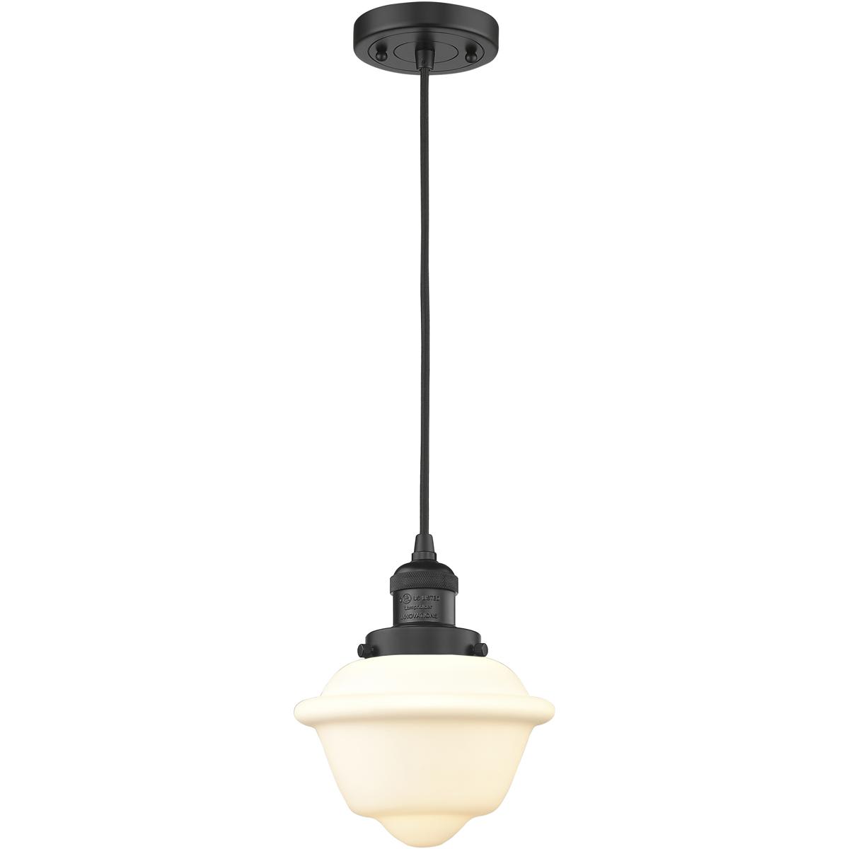 Innovations Lighting 1354016 201C-BK-G531-LED Franklin Restoration Oxford Mini Pendant