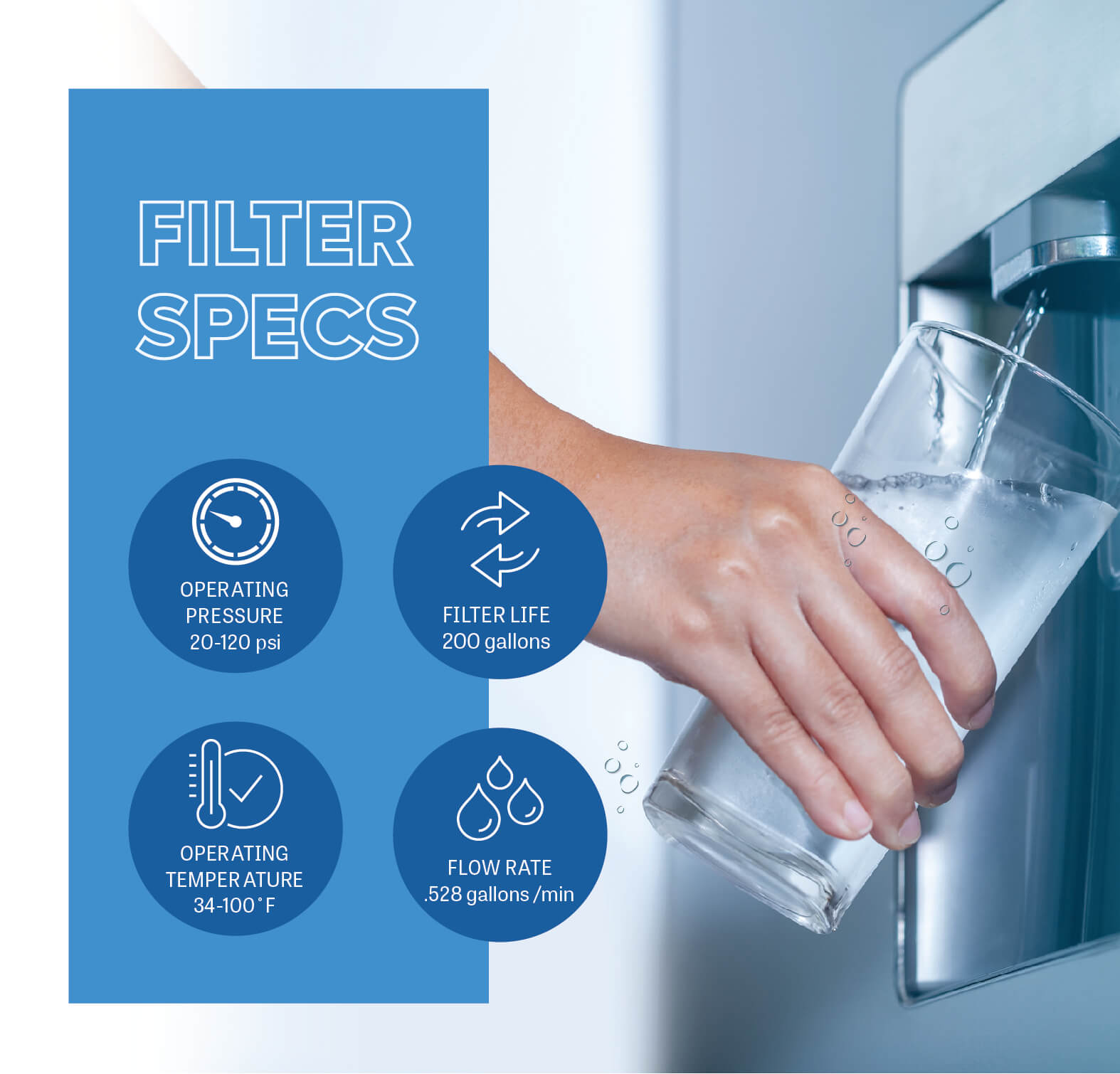 Maya MPS202 Refrigerator-Water-Filters - View #3