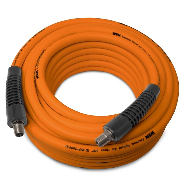 WEN 50-foot By 3/8-inch 300 Psi Hybrid Polymer Pneumatic Air Hose in the Air  Compressor Hoses department at