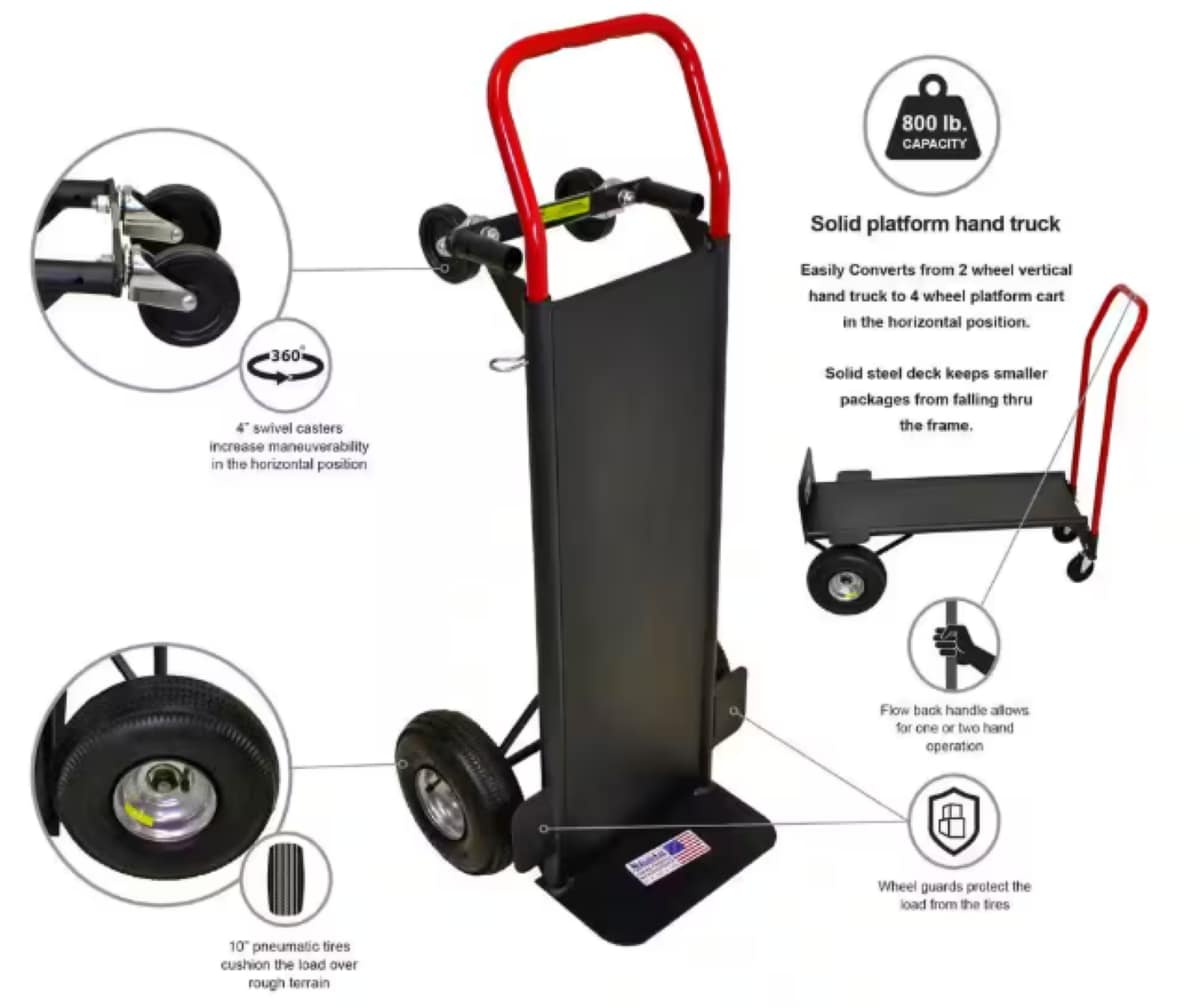 Milwaukee DC30087 Hand-Truck-Dollies - View #7