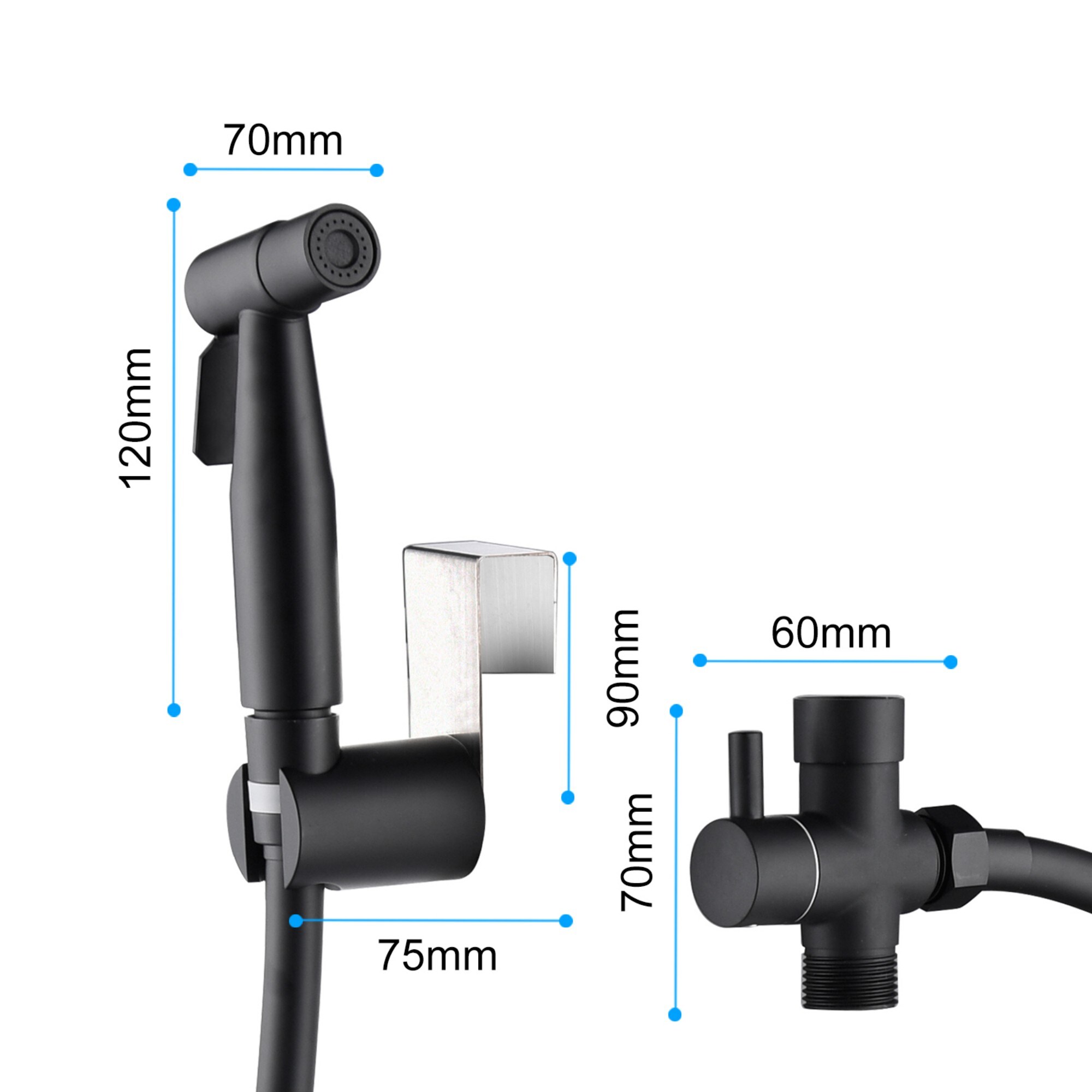Wudkey L4-GD9H2G Handheld-Bidets - View #2