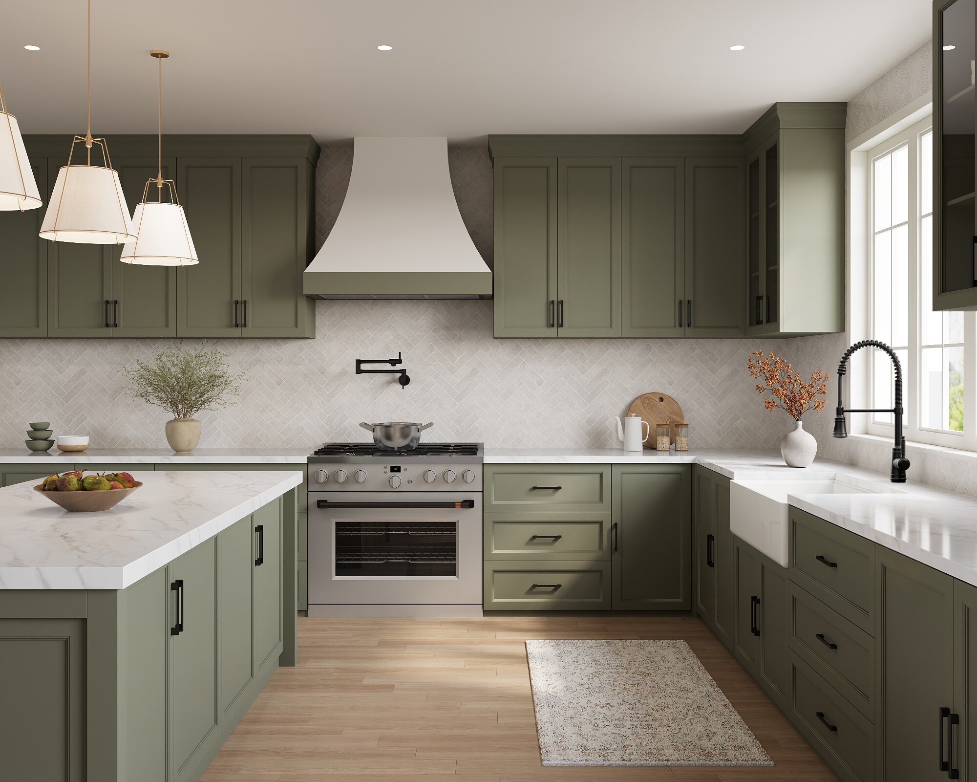 YAWWALK Y13W45K-MB Kitchen-Faucets - View #13