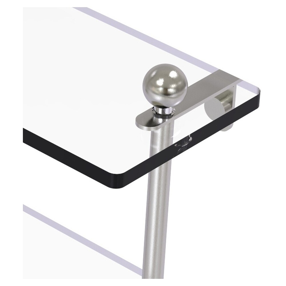 Allied Brass PR-2/22-SN Bathroom-Shelves - View #2