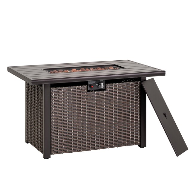 Gas Fire Pits Department At, Tuscany Fire Pit Set