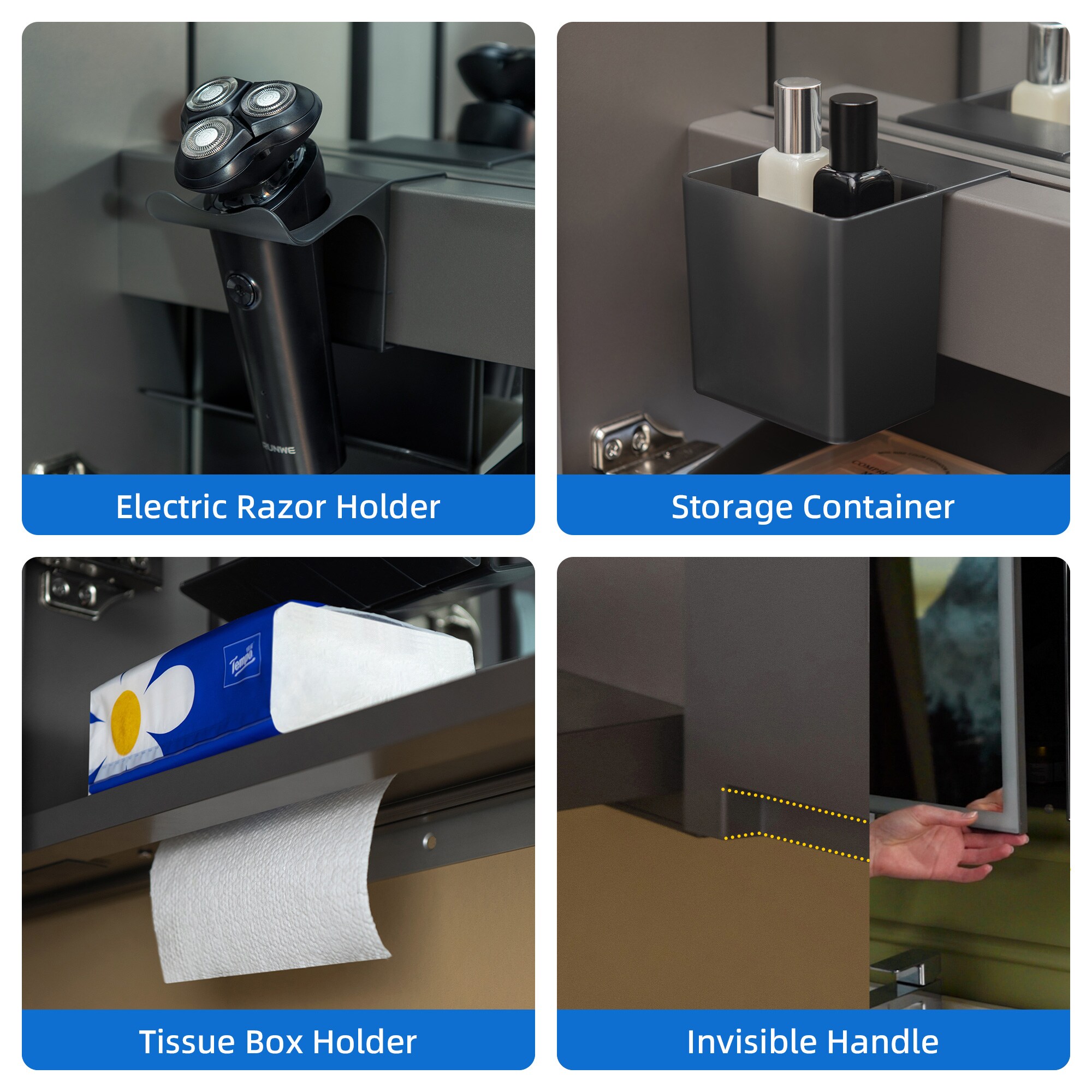 Woodbridge LMC008 Bathroom-Medicine-Cabinets - View #7