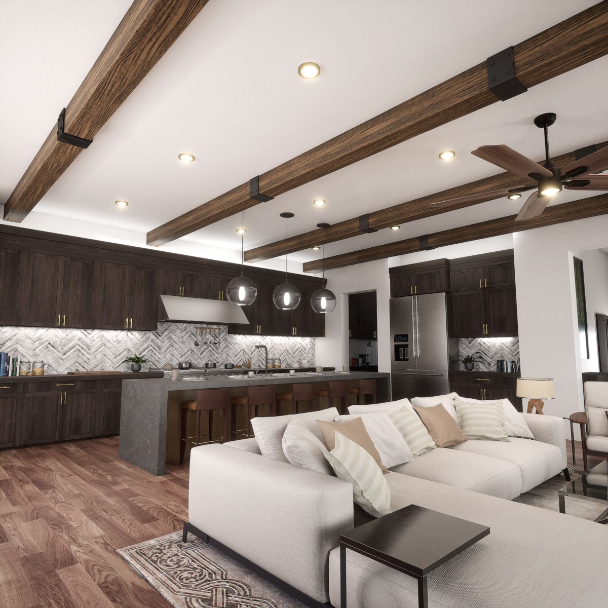 Ekena Millwork 2381900 Faux-Beams - View #8