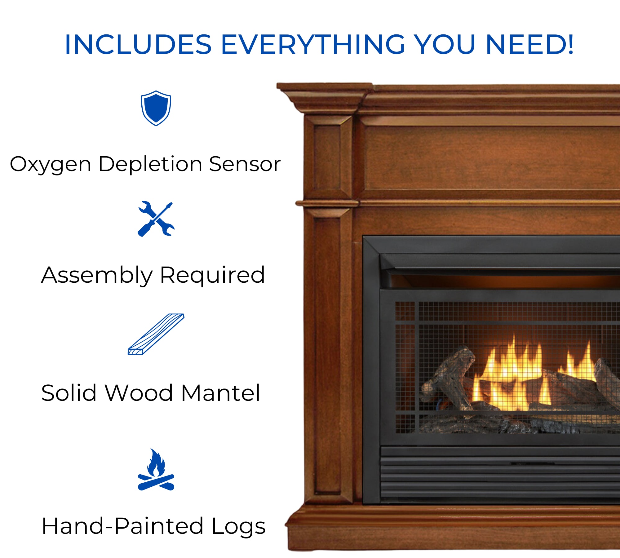 Duluth Forge DFS-300R-3AS Gas-Fireplaces - View #5