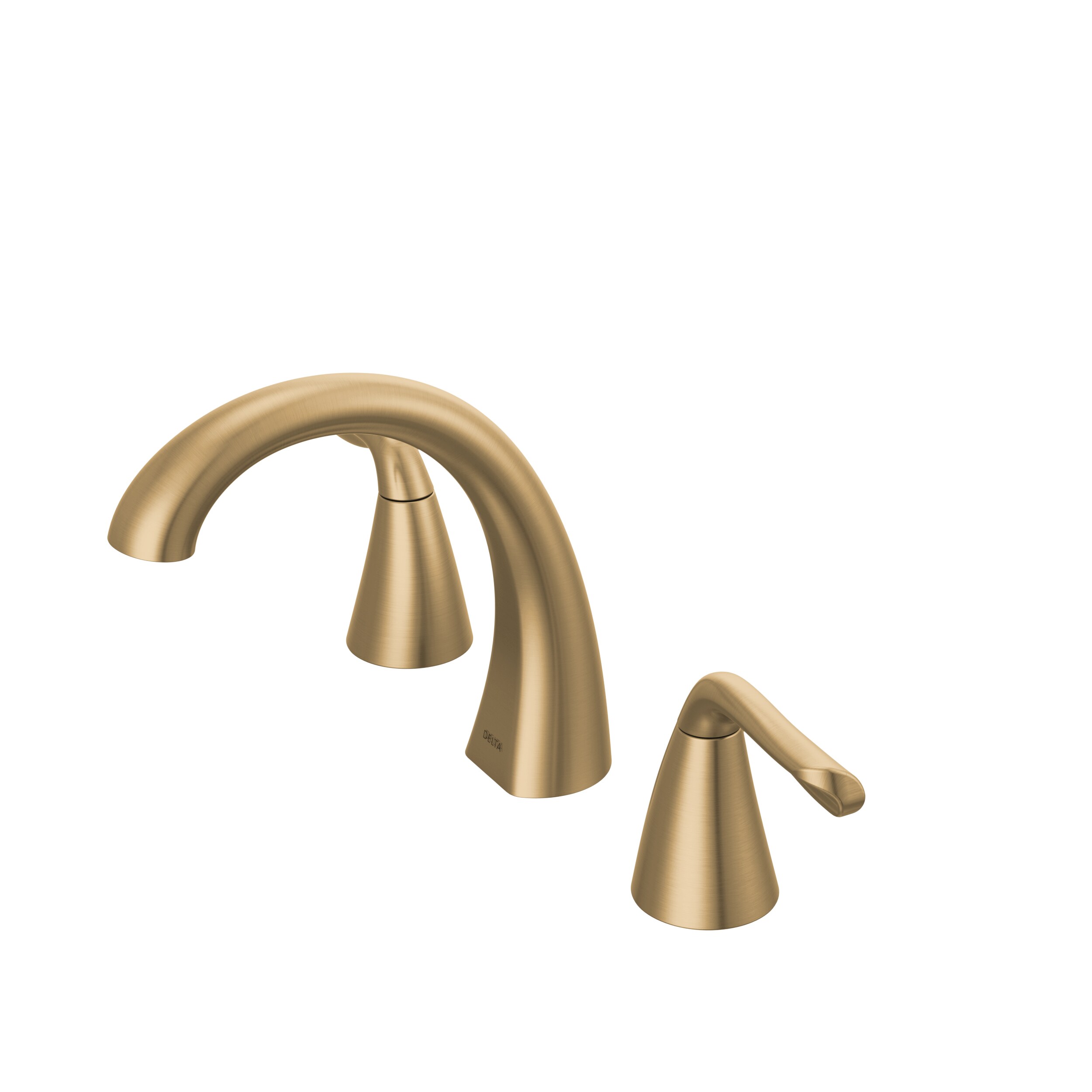 Widespread 2-handle Bathroom Faucet in Champagne Bronze for sale online Delta Arvo 8 In 