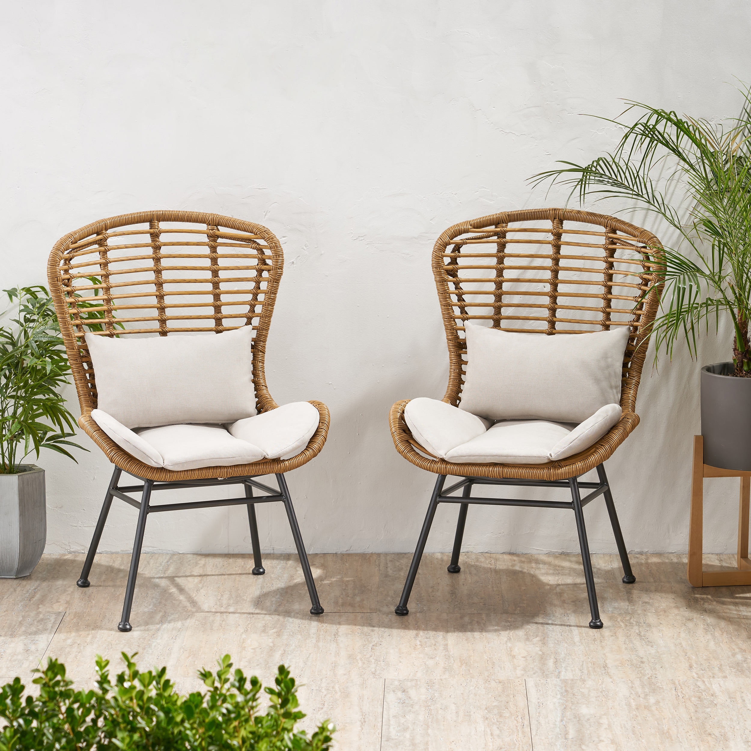 ModernLuxe 65489.00LBRN Patio-Conversation-Sets - View #2