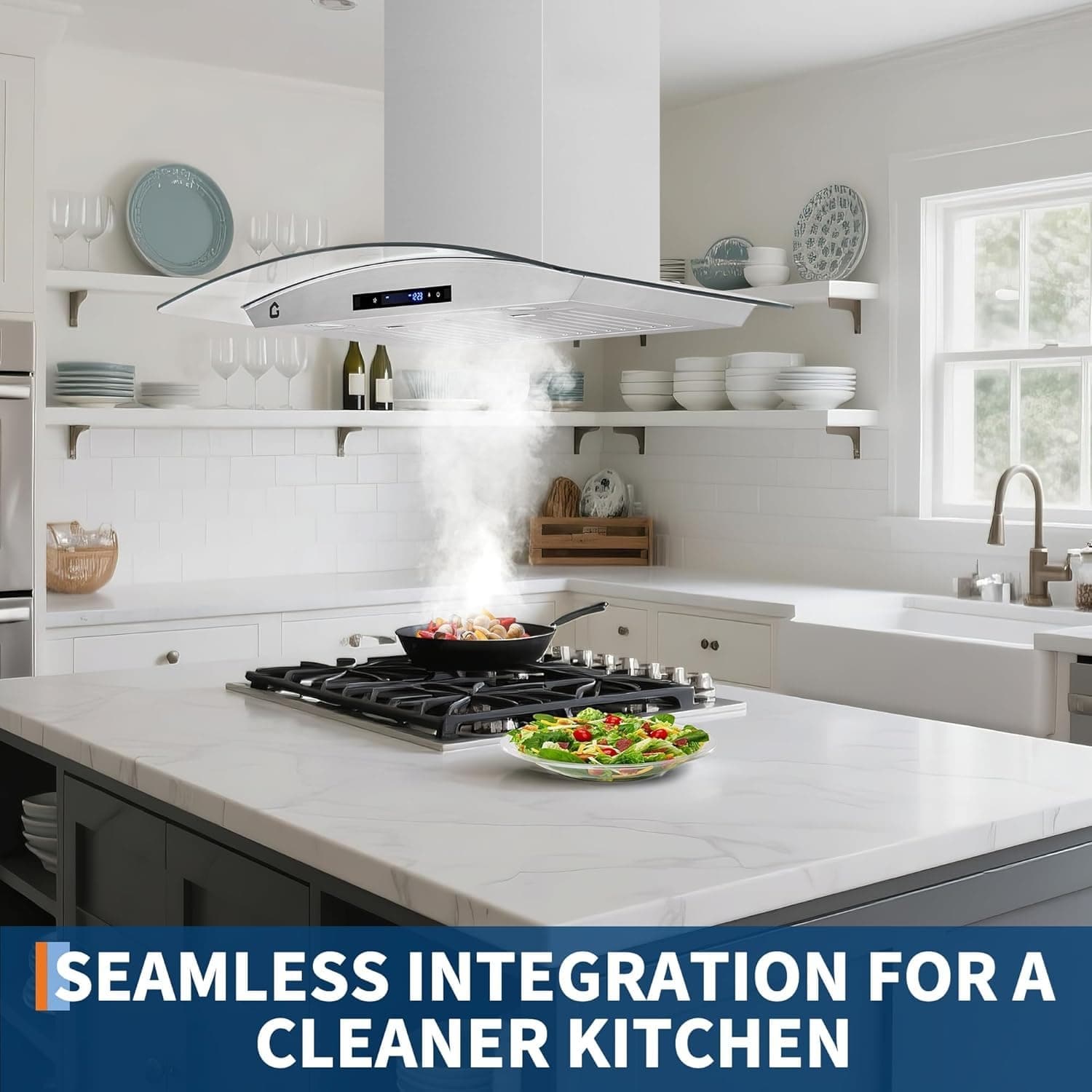 Qeetex 1LSHQQPHO-16G6AJQK Undercabinet-Range-Hoods - View #2