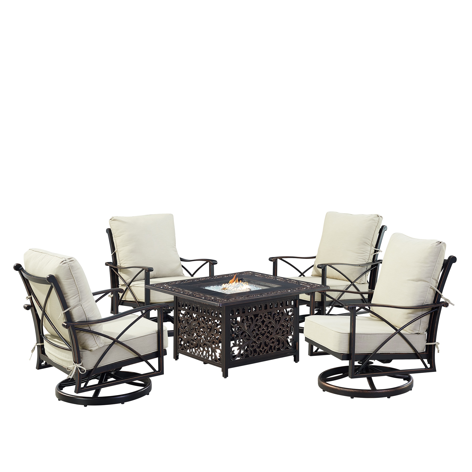 Oakland Living AHRI4CHMAYANLGCUA Patio-Conversation-Sets - View #2