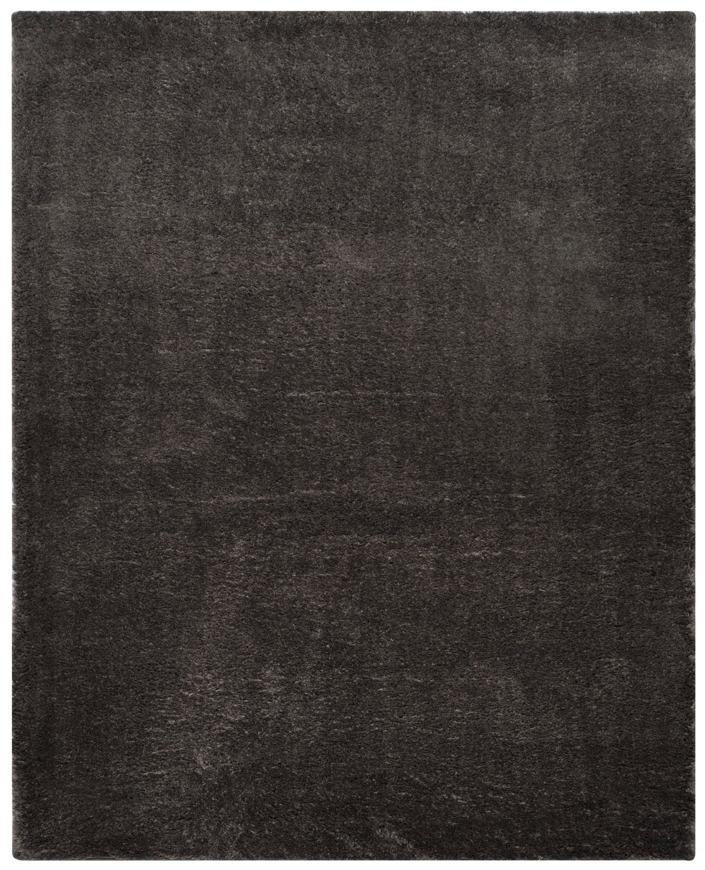 Safavieh SGI320D-8 Indie Sunile Shag 8 x 10 (ft) Loomed Synthetic Dark Gray Rectangular Indoor Solid Area rug