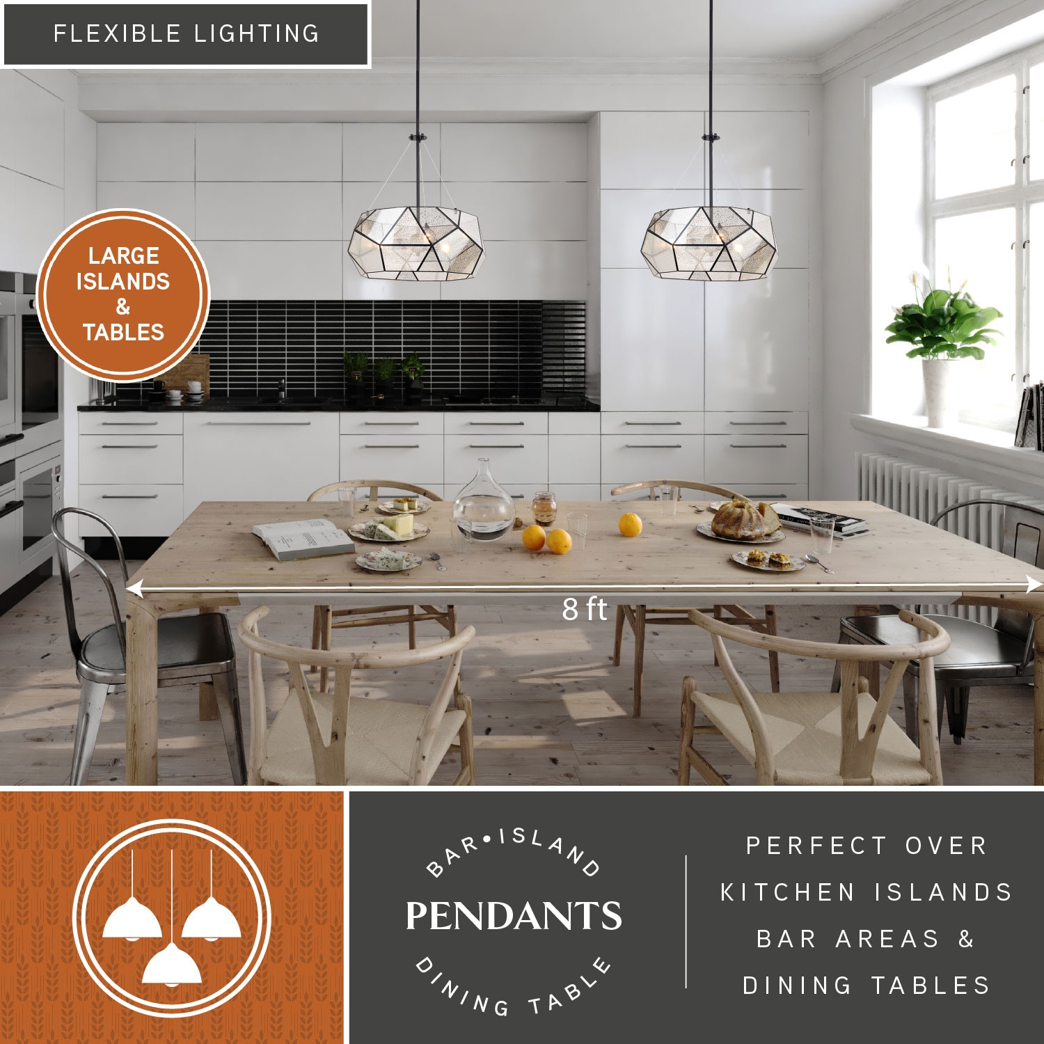 Cascadia P0393 Pendant-Lights - View #2