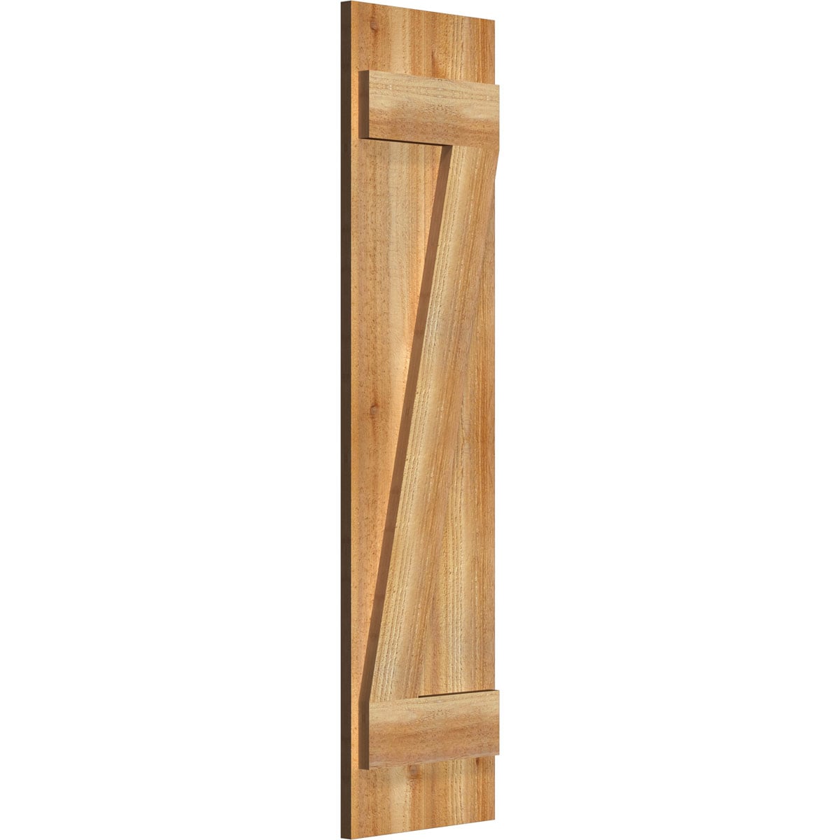 Ekena Millwork RBJ06Z11X042RWR Exterior-Shutters - View #2