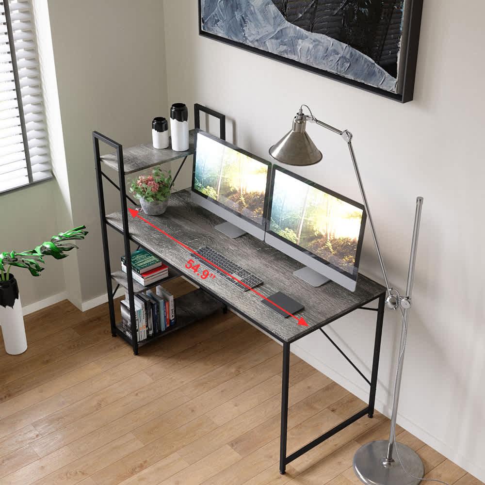 Bestier LOW-14612-D41GRY desks - View #4