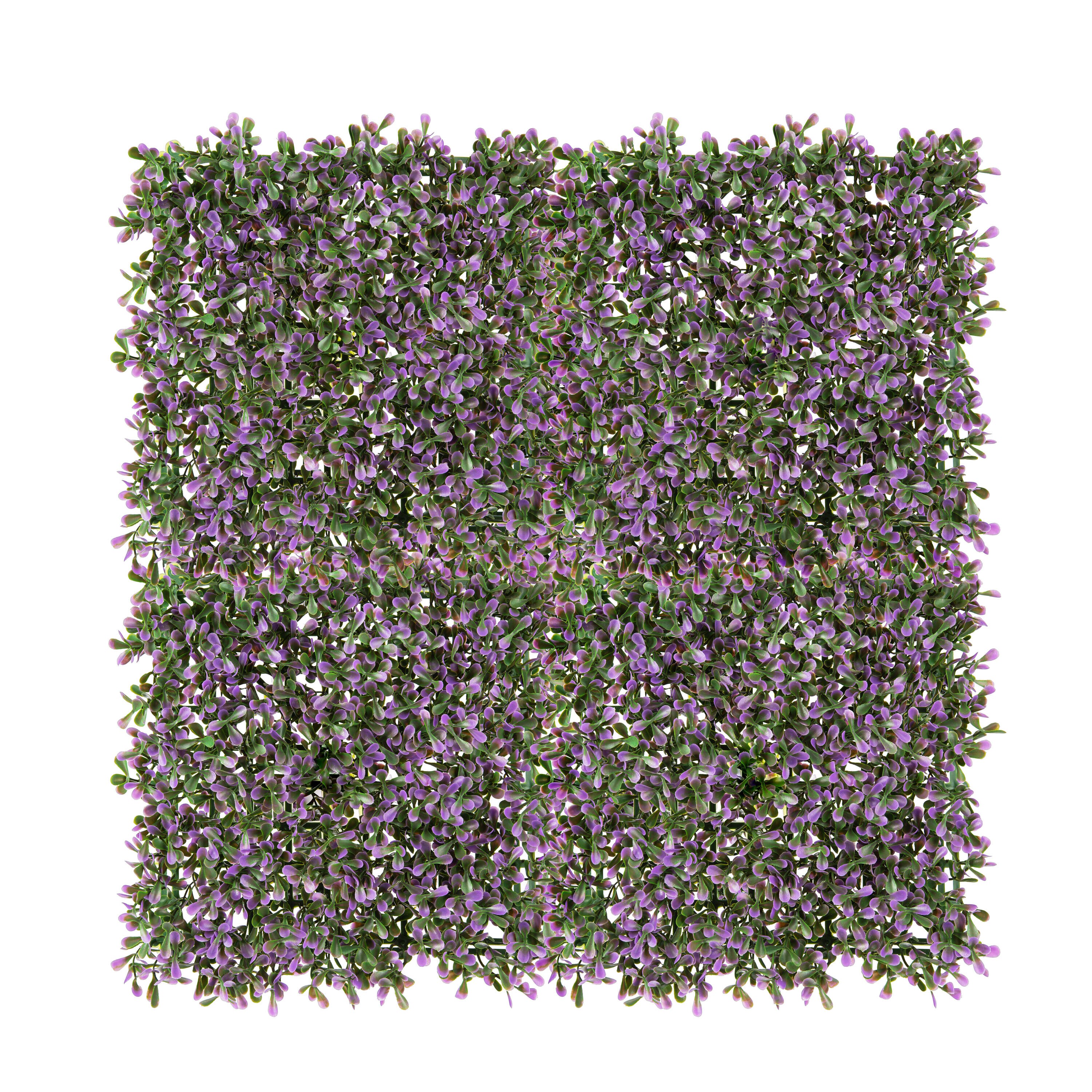 naturae decor MTR2020-8004B-12PK 20-Inches W x 20-Inches H Lavender Resin Leaf Garden Trellis 12 -Pack