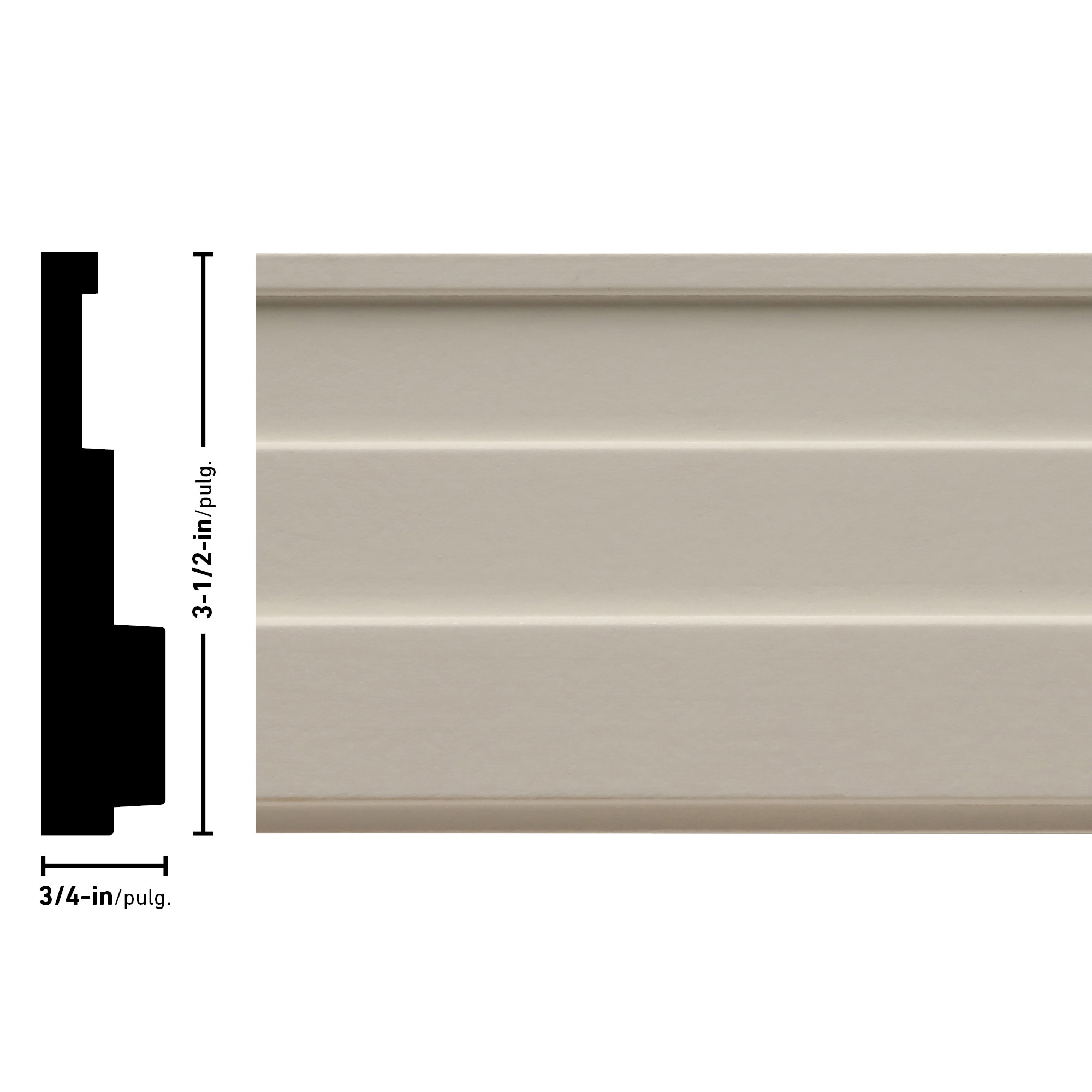 Ornamental Mouldings 1263SET-M30PRIM Door-Casing-Kits - View #3