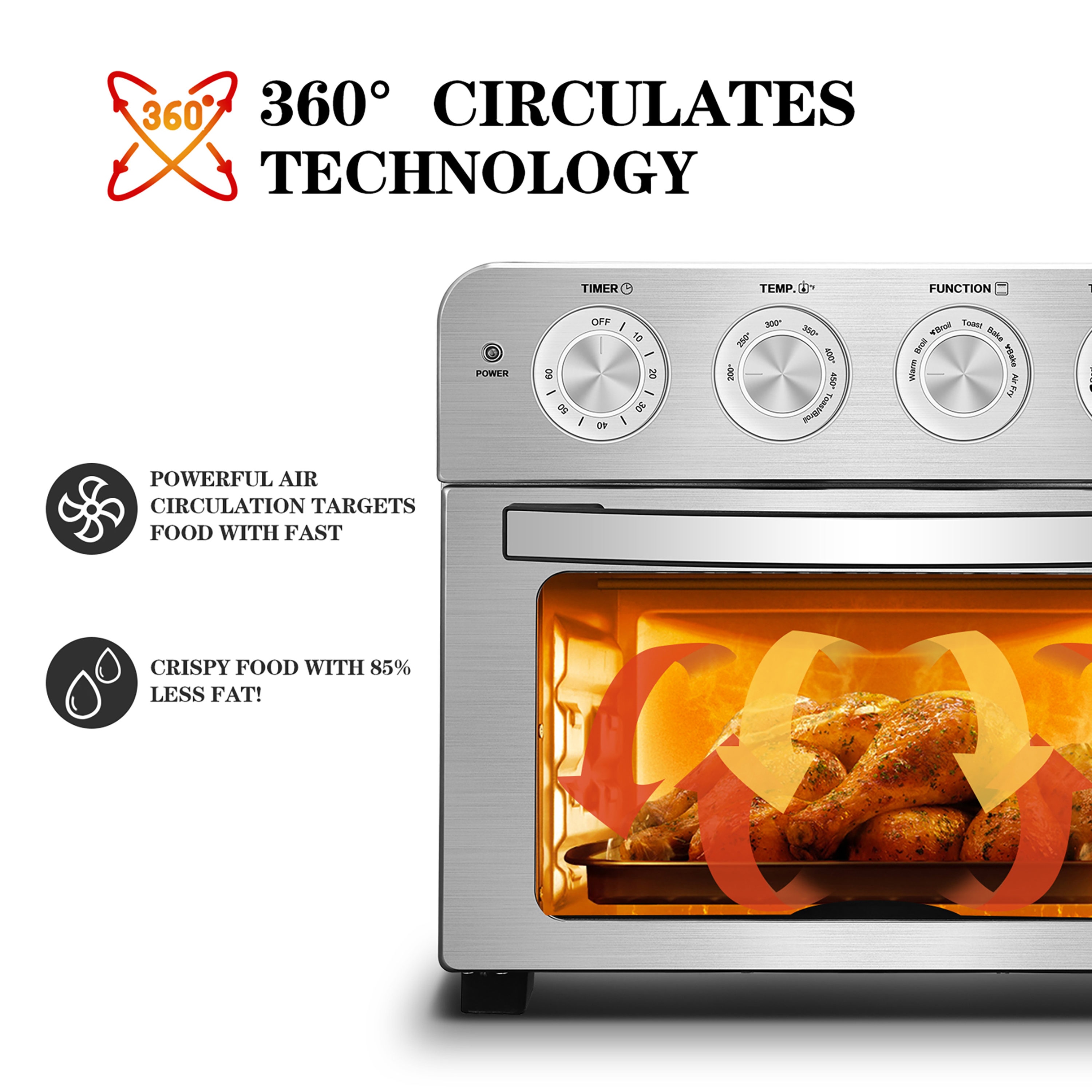 Mondawe MD-GBK0239 Countertop-Toaster-Ovens - View #6