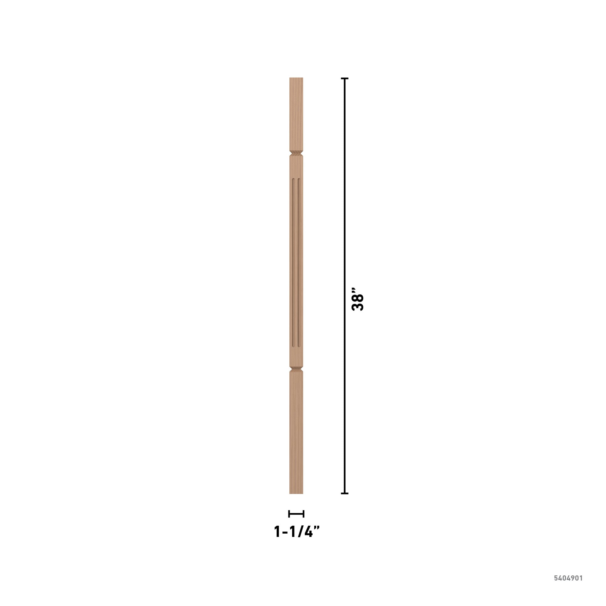 L.J. Smith Stair Systems LJF-5060V-P 38 Interior-Stairpart-Balusters - View #4