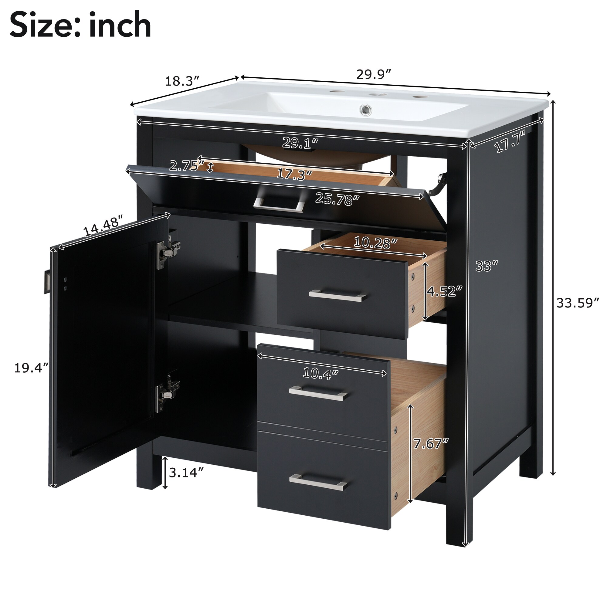 ZAKLOOP XU1019123827 Storage-Drawers - View #3