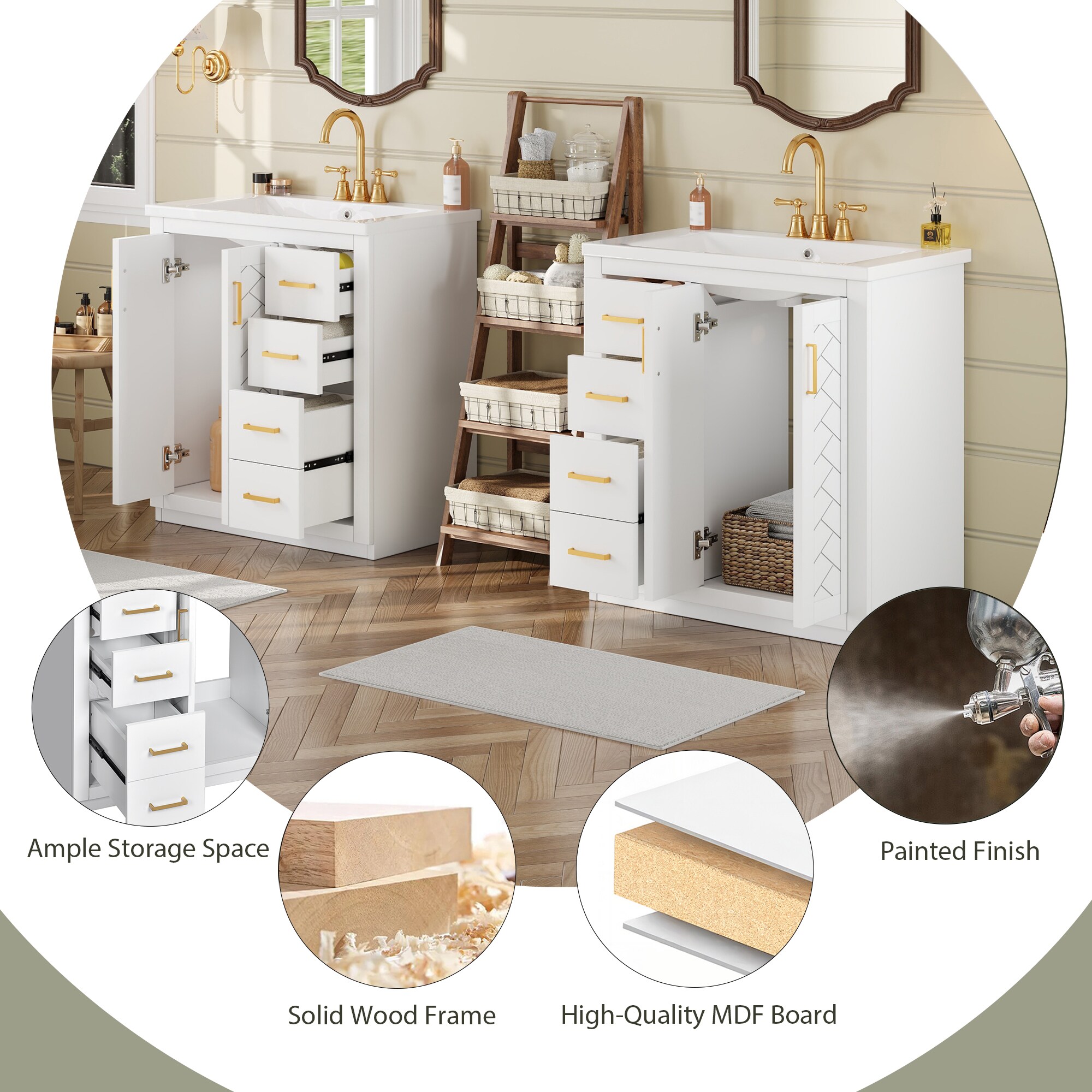 LOVMOR SF-WO-N710SS00002K Bath-Vanity-Combo - View #7