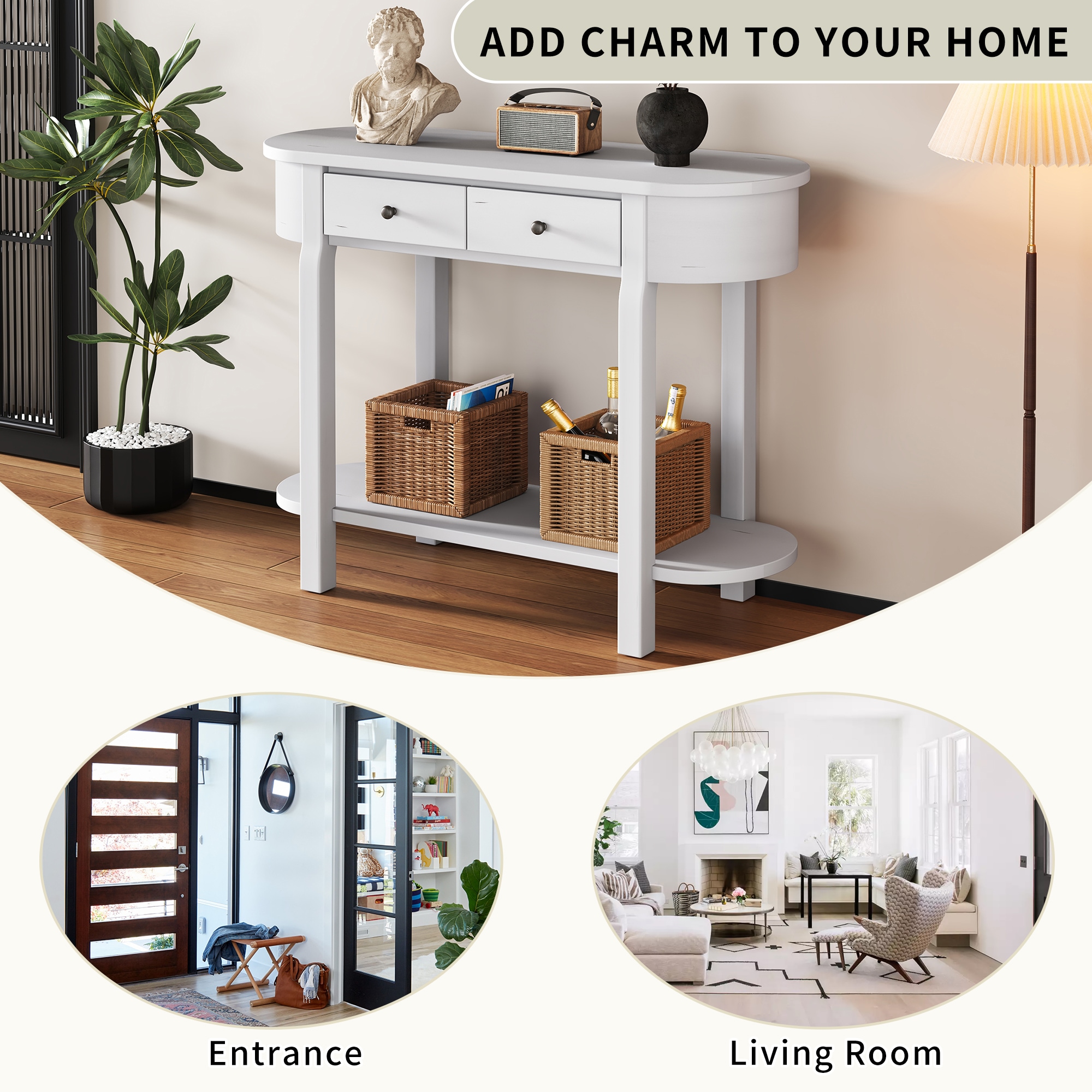 ModernLuxe N715P230796K Console-Sofa-Tables - View #7