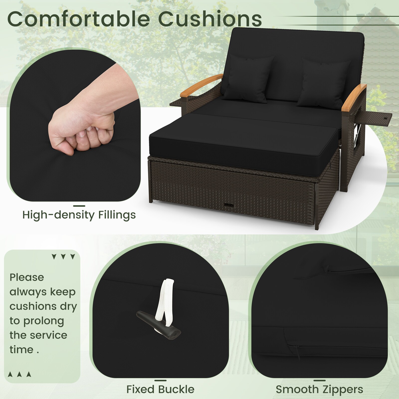 Poinic CWJ71627DK-X Patio-Sofas-Daybeds - View #8