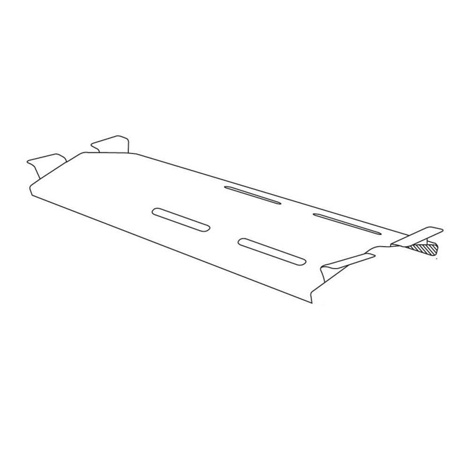Heavy Duty BBQ Parts Stainless Steel Heat Plate