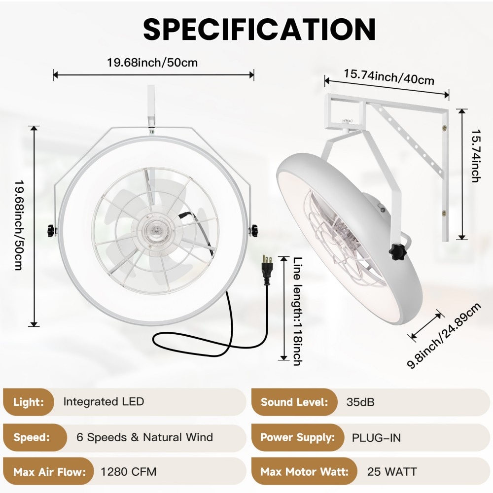 Ltemziiy A01-031-WH Ceiling-Fans - View #5