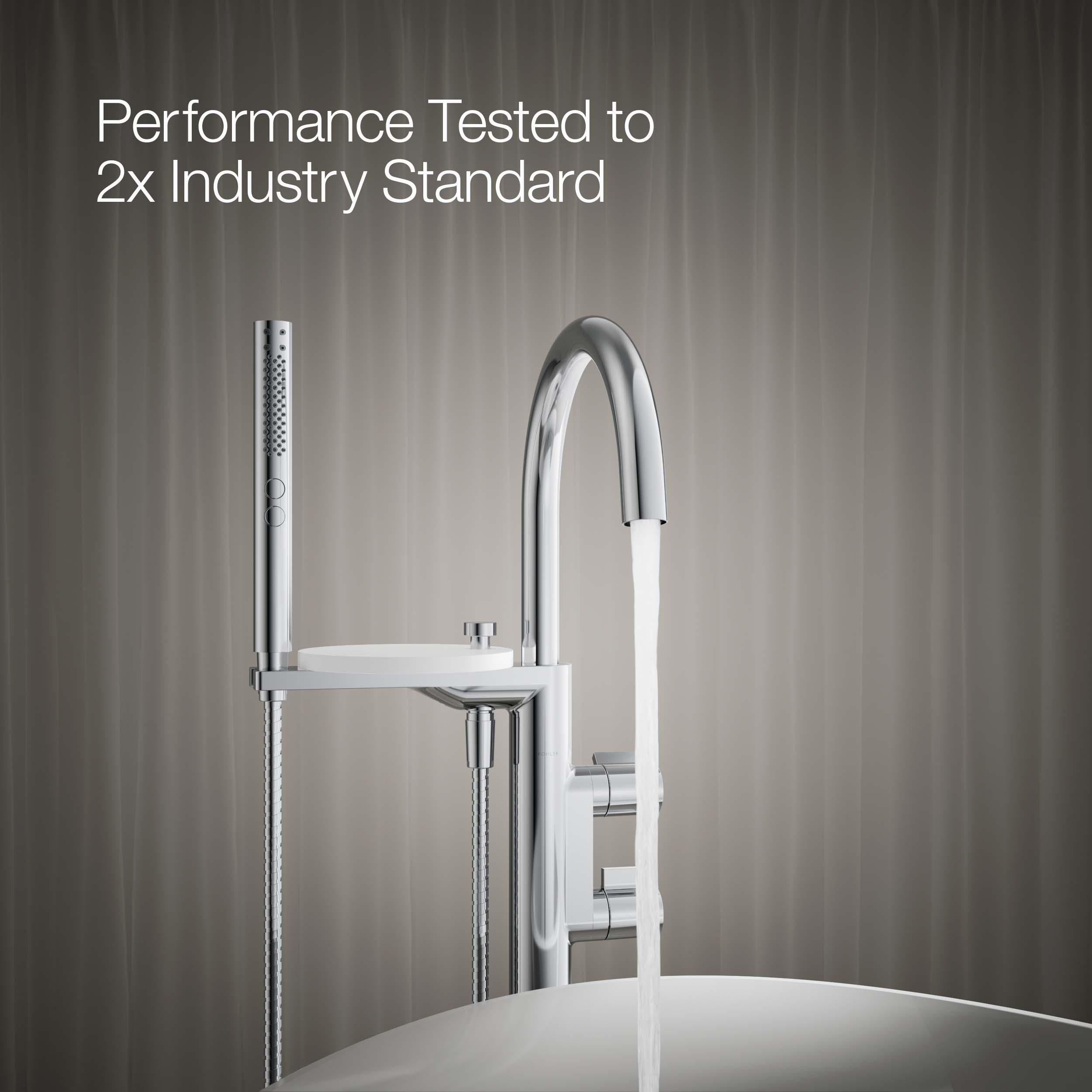 KOHLER K-T77984-4-CP Roman-Tub-Faucets - View #4