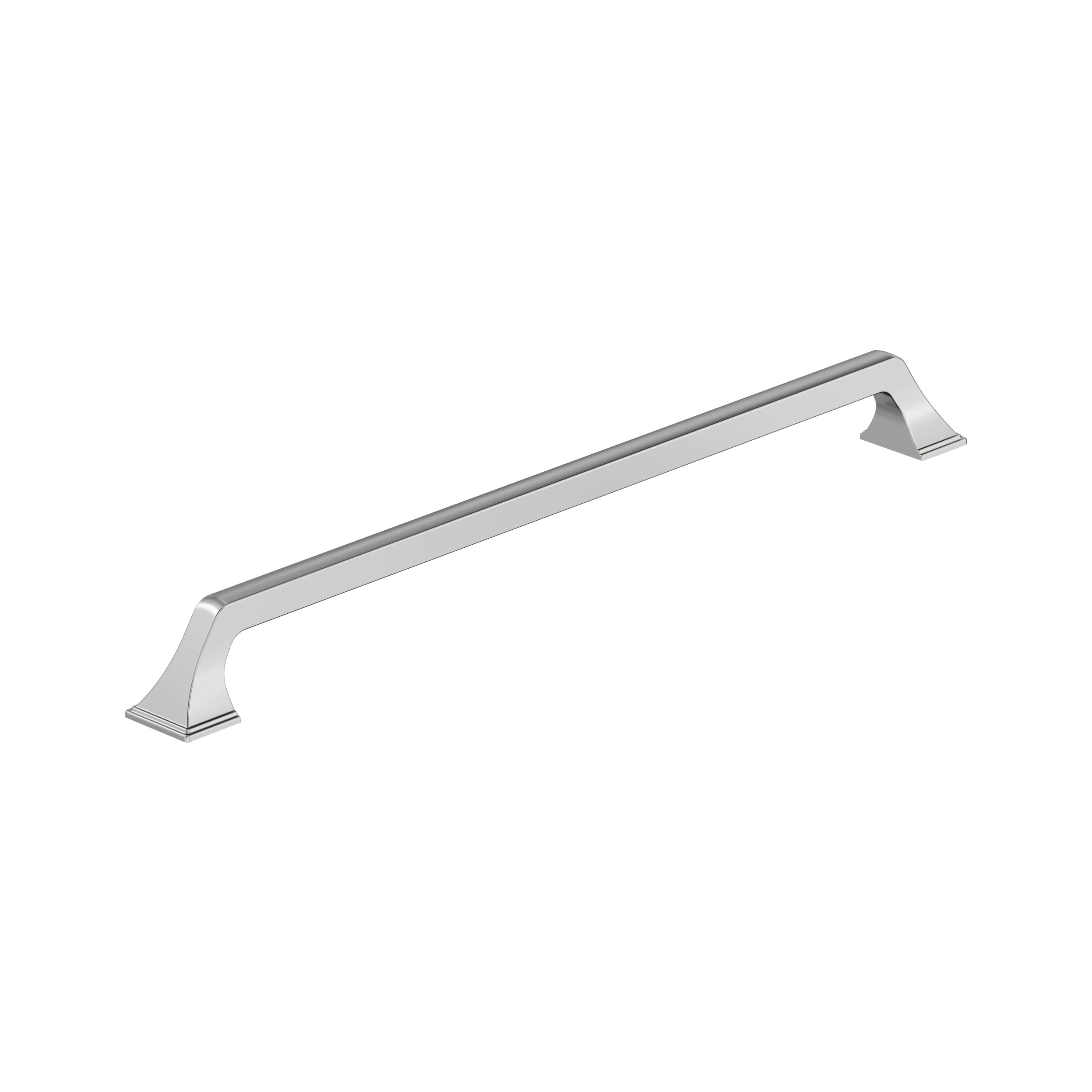 Amerock BP3692626 Exceed 18-in , 457mm Center to Center Polished Chrome Arch Handle For Use on Appliances Drawer Pulls