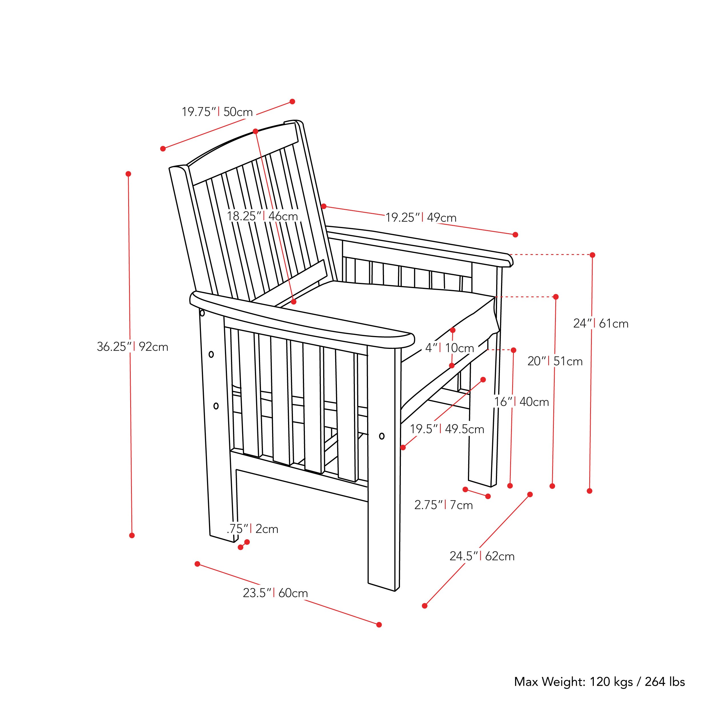 CorLiving PEX-878-C Patio-Chairs - View #8
