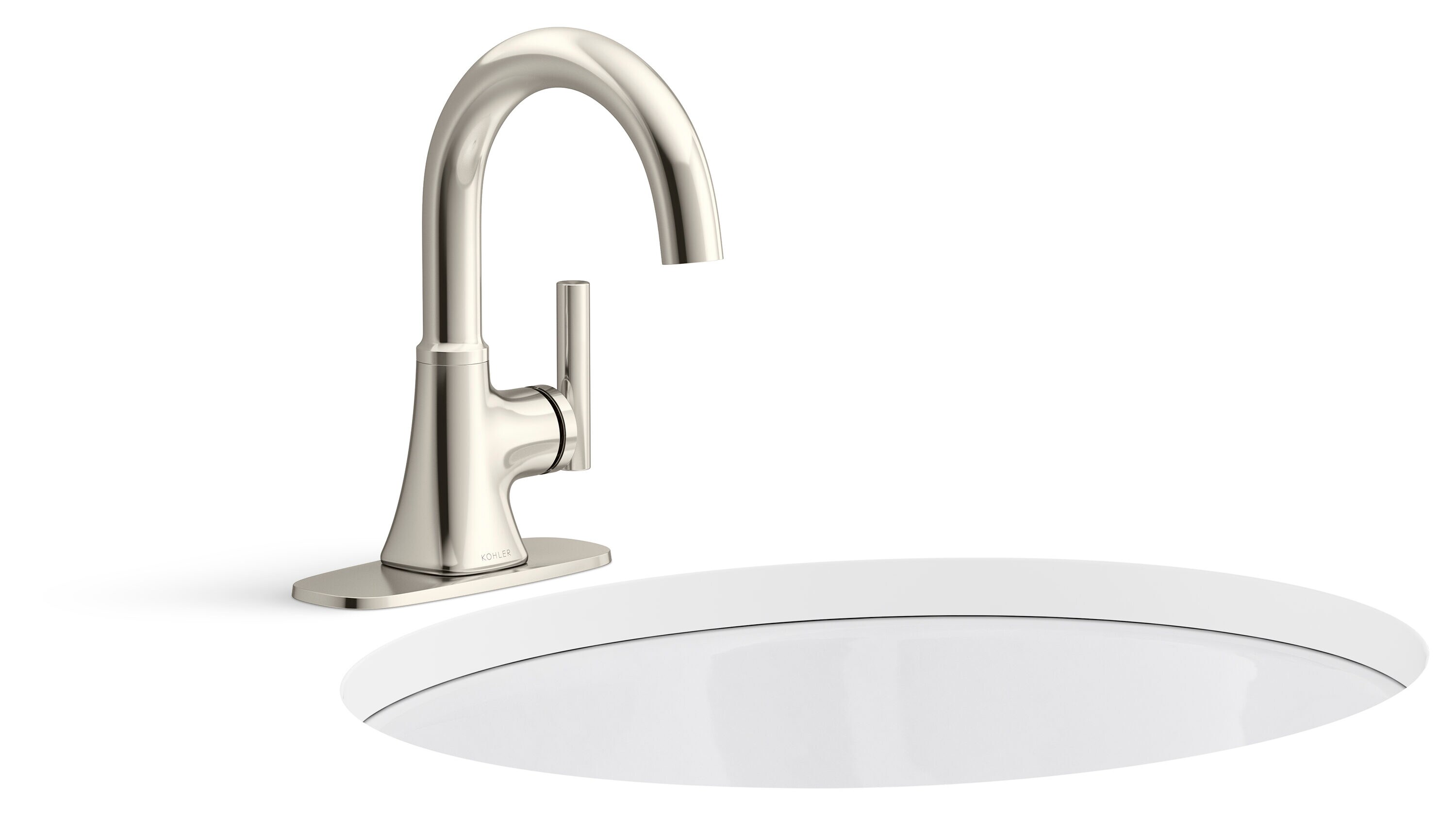 KOHLER REC27952-4D-SN Lavatory-Faucets - View #2