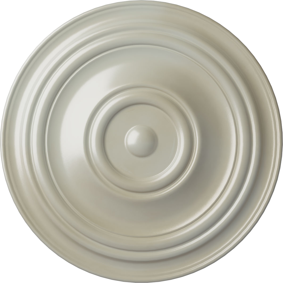 Ekena Millwork CM31TRFBS Traditional 31.5-in W x 31.5-in L Painted Flash Blue Polyurethane Whole Ceiling Medallion