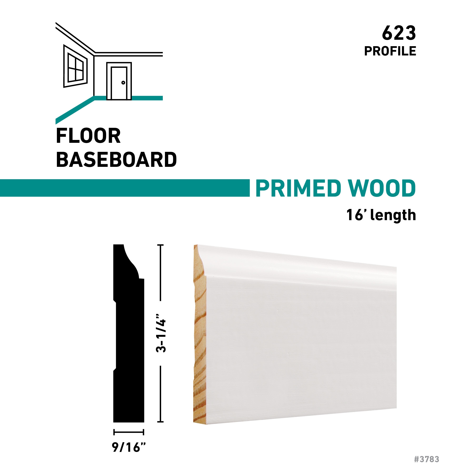 RELIABILT 62316FJPMD Baseboard-Moulding - View #4