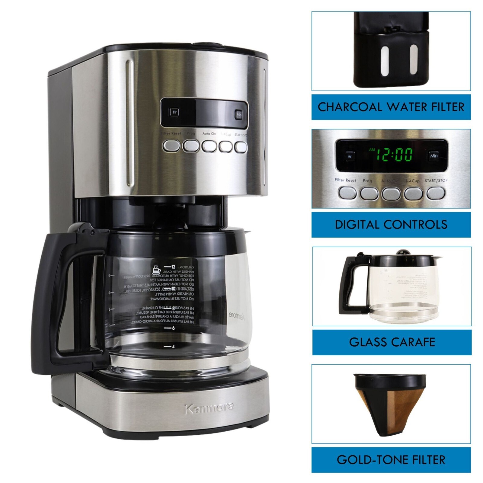 Kenmore KKCM12B Coffee-Makers - View #7