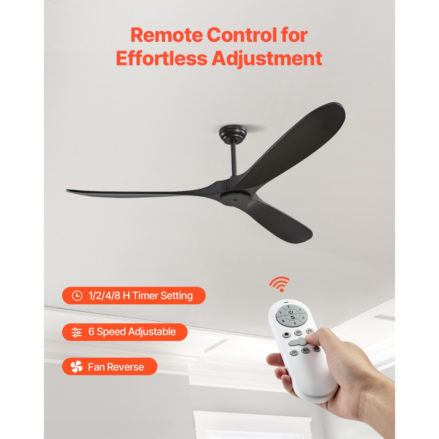 Mecale VOL-D67DNG Ceiling-Fans - View #5