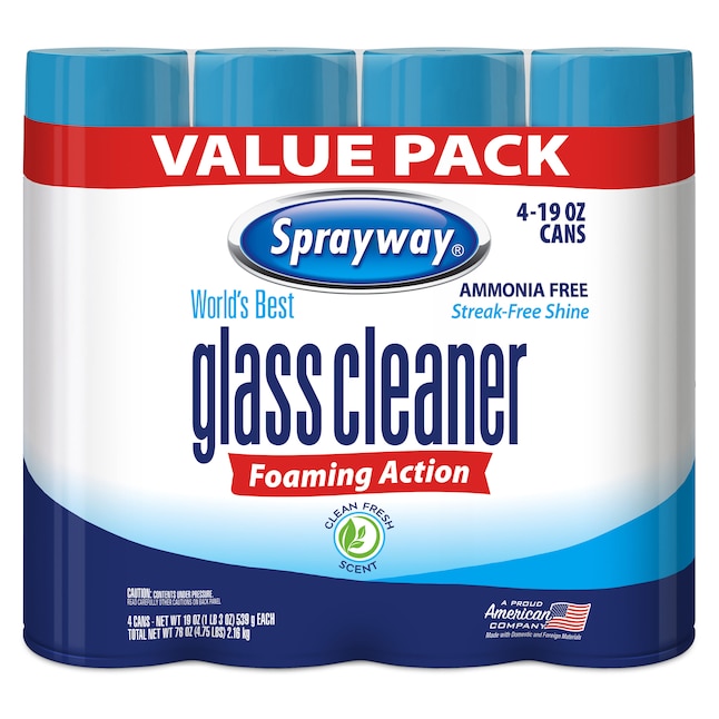 Sprayway Aerosol Spray Glass Cleaner (4-Pack) in the Glass