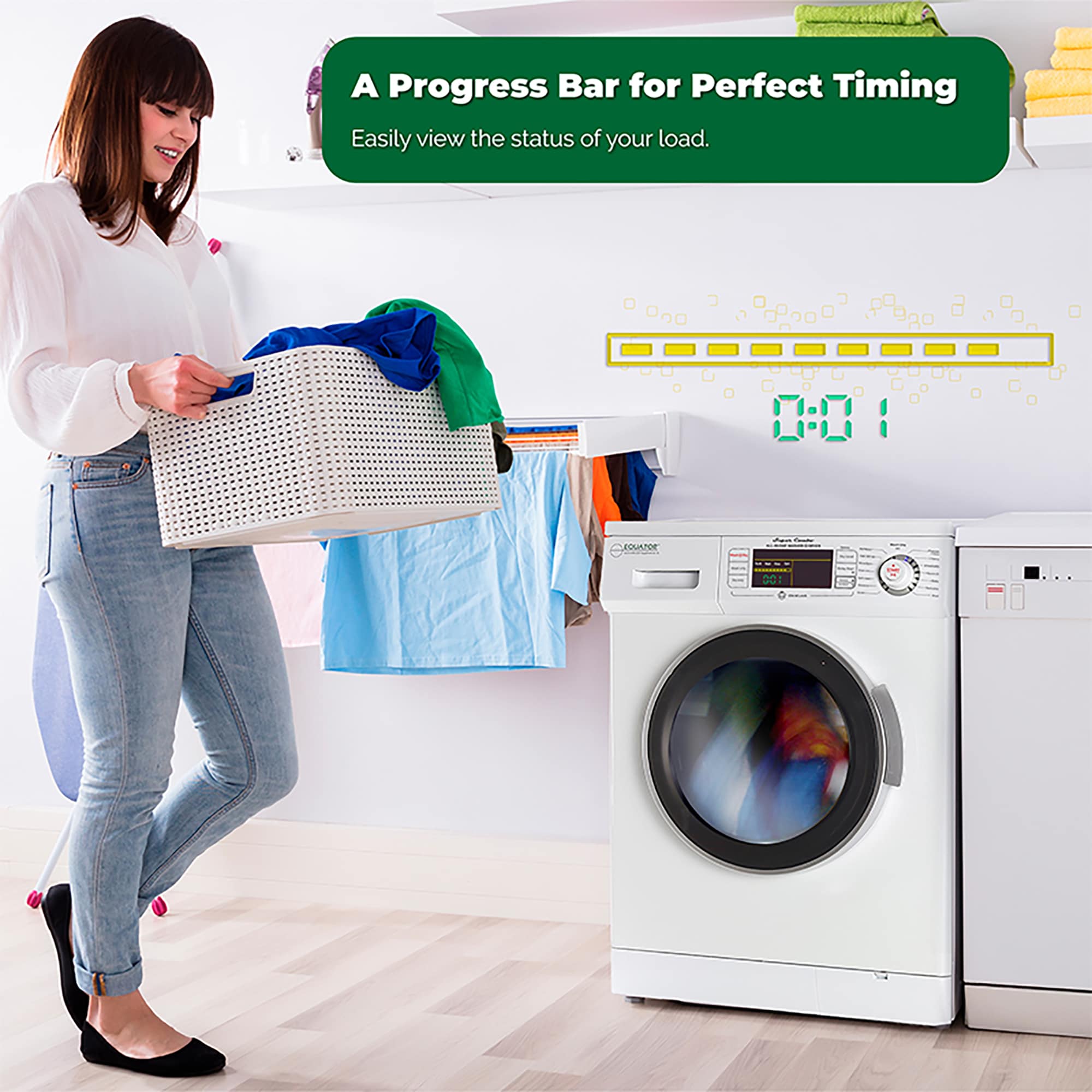 onthisday Wad-Free® works in BOTH the washer and dryer to solve