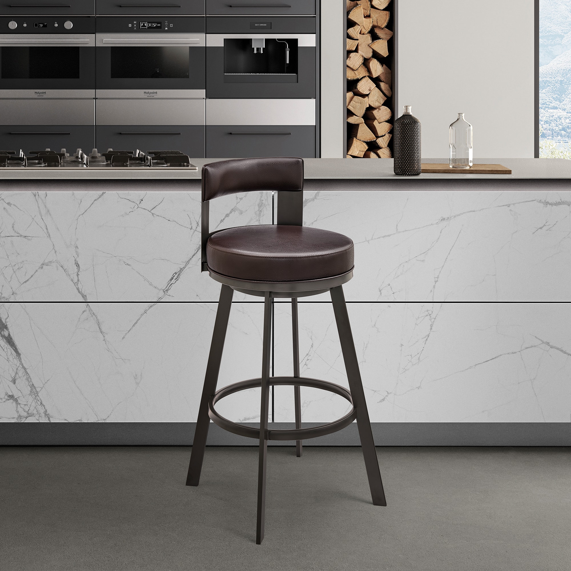 Armen Living LCFLBAJVCHO30 stools - View #2