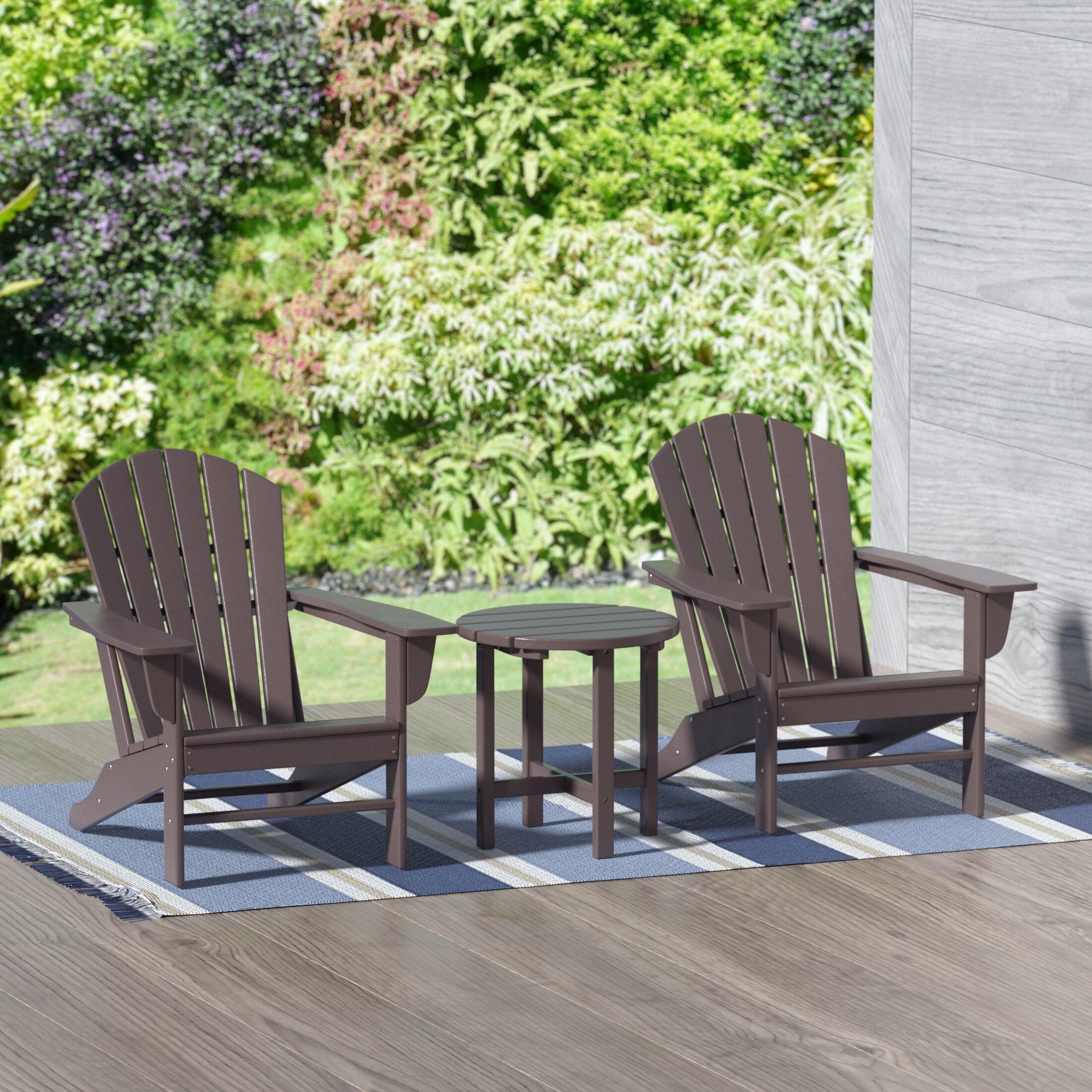 Westin Furniture OP6001-DKBR-3 Patio-Chairs - View #2