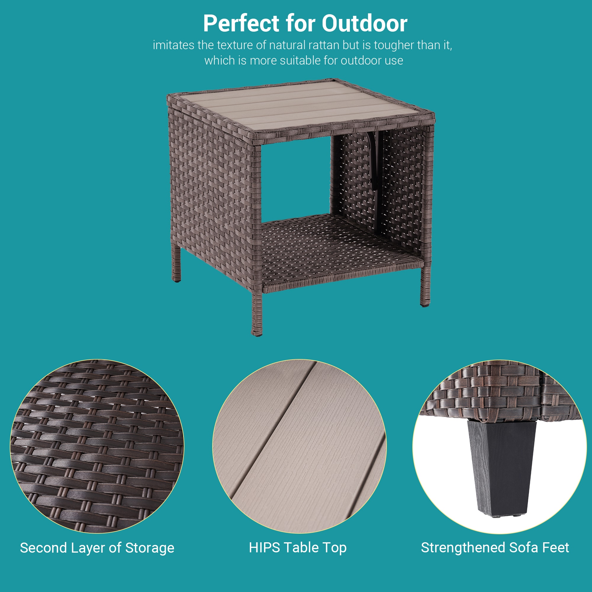 Sonkuki SD-PS-115BGY-S3T3 Patio-Conversation-Sets - View #6
