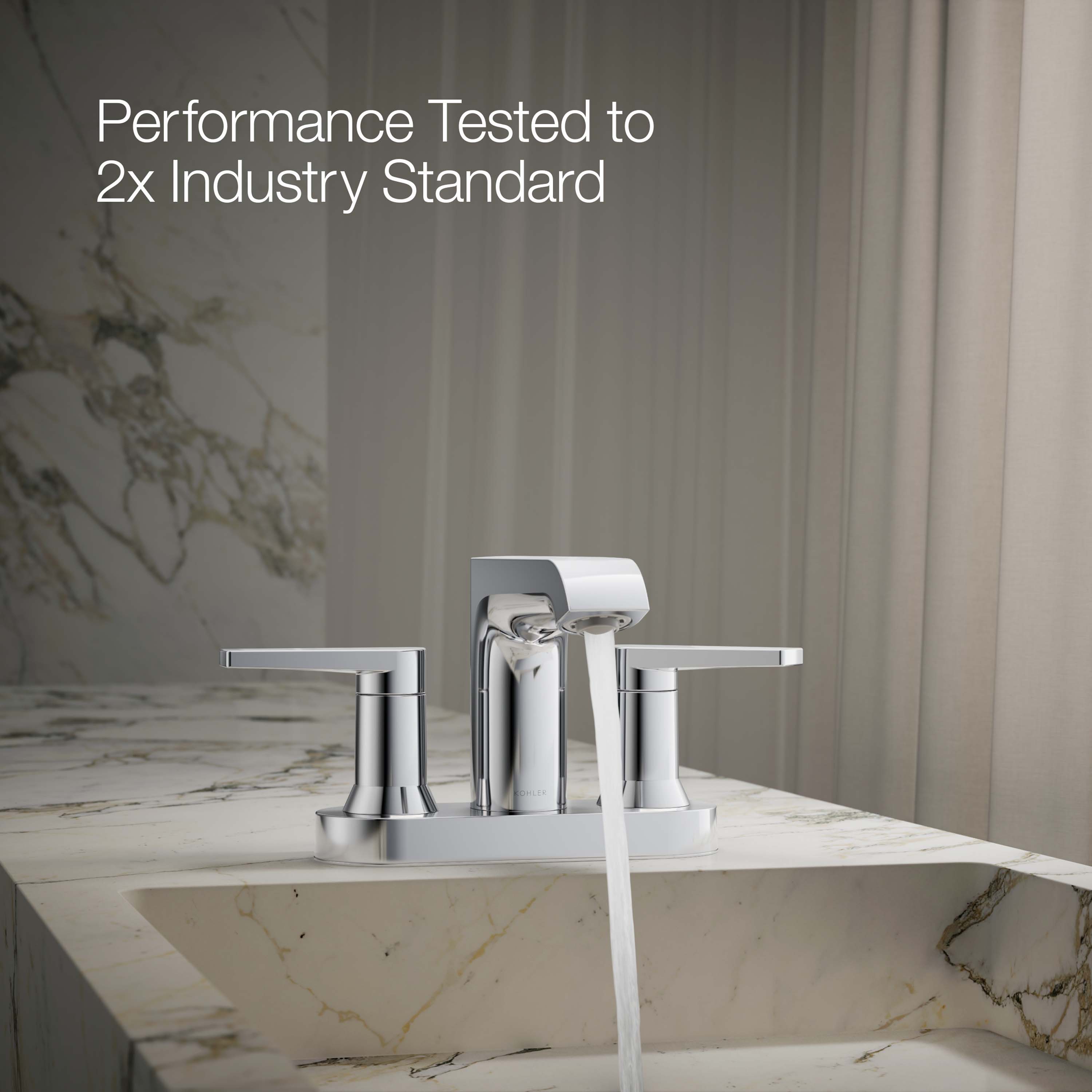 KOHLER K-97094-4-CP Lavatory-Faucets - View #5