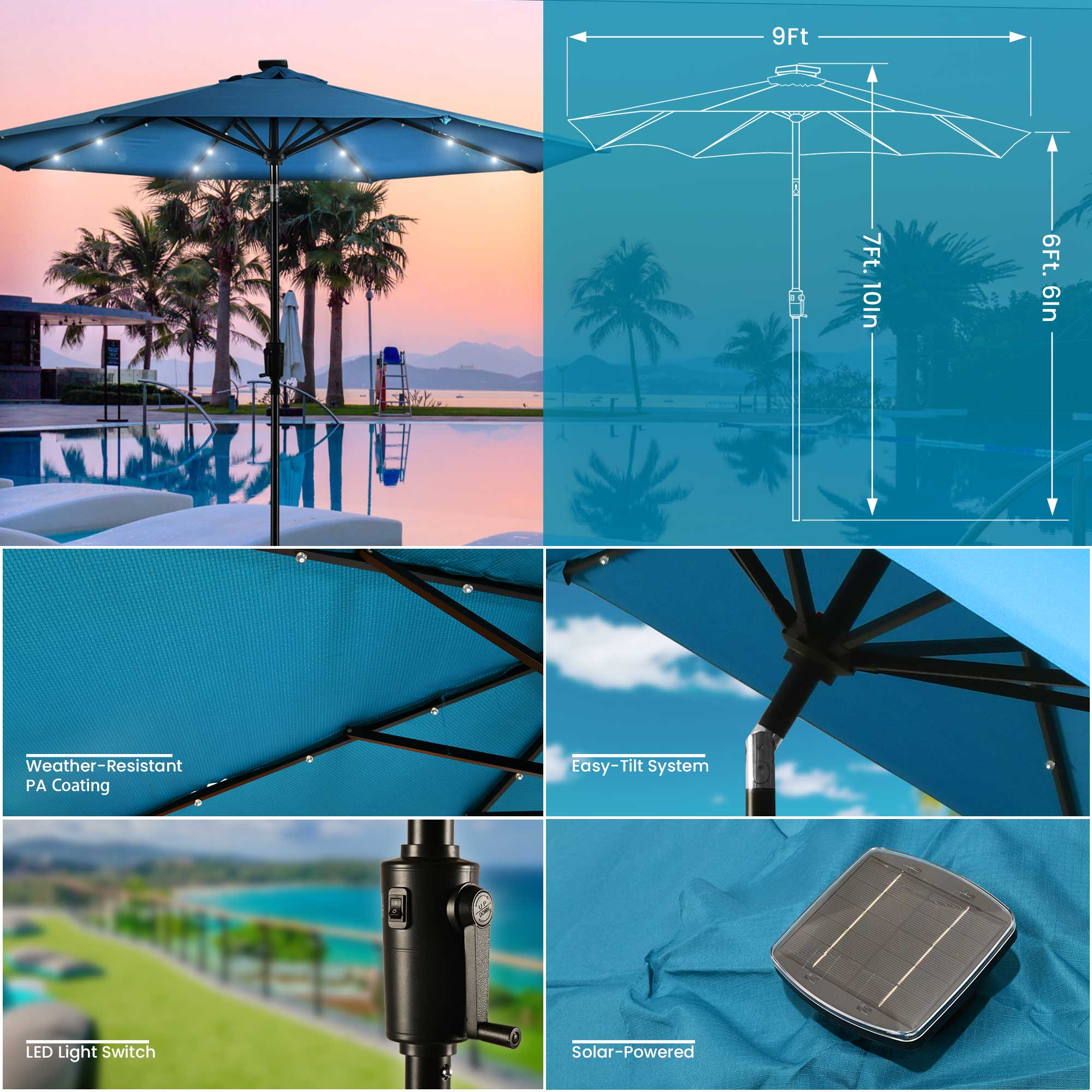 Sun-Ray 8L1022T Umbrellas-2 - View #9