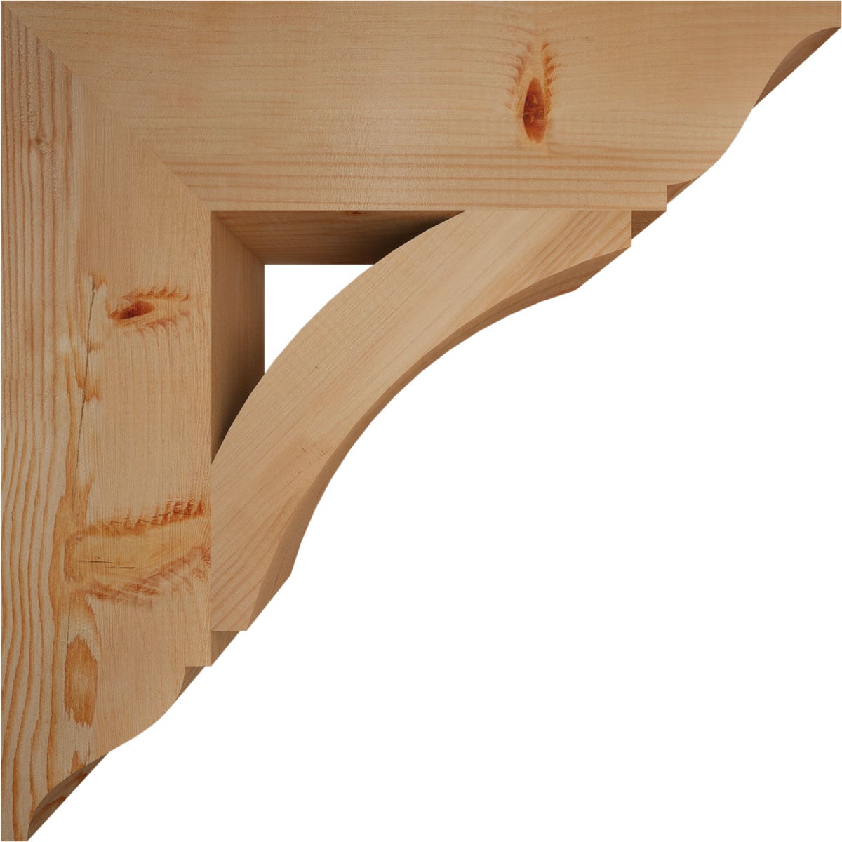 Ekena Millwork BKT06X24X24THR01SDF Exterior-Brackets-Braces - View #3